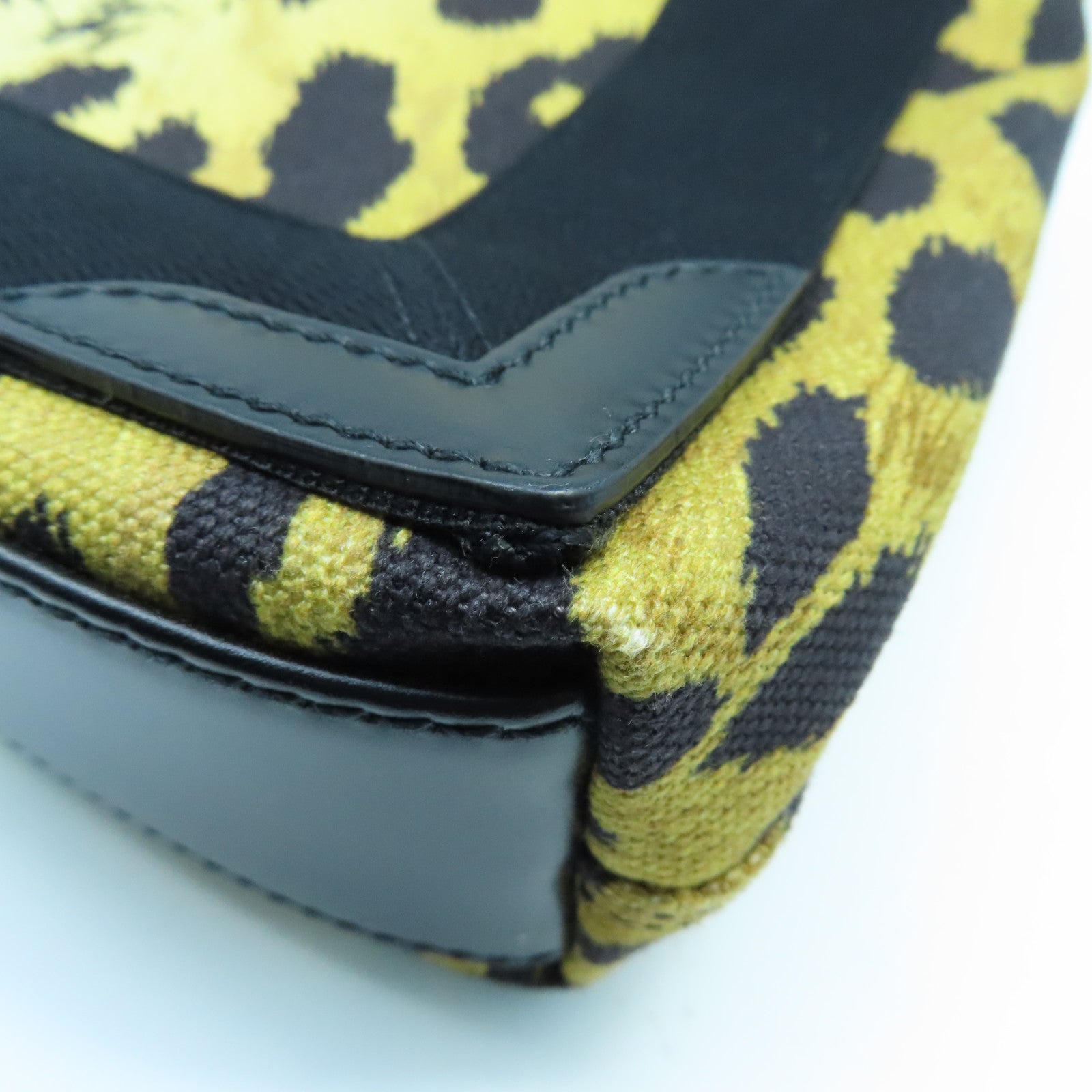 BALENCIAGA 帆布2way Shoulder Bag银扣手挽肩背两用袋黑色