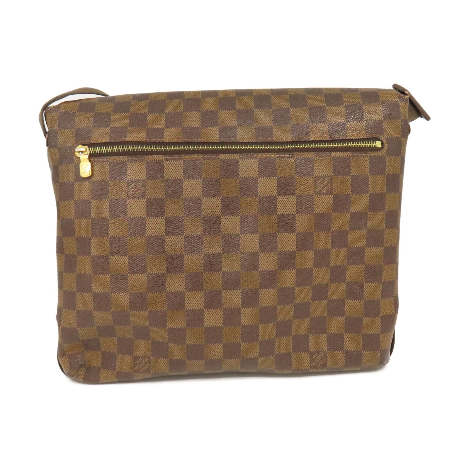 LOUIS VUITTON Damier Brooklyn MM Shoulder Bag肩背袋啡色