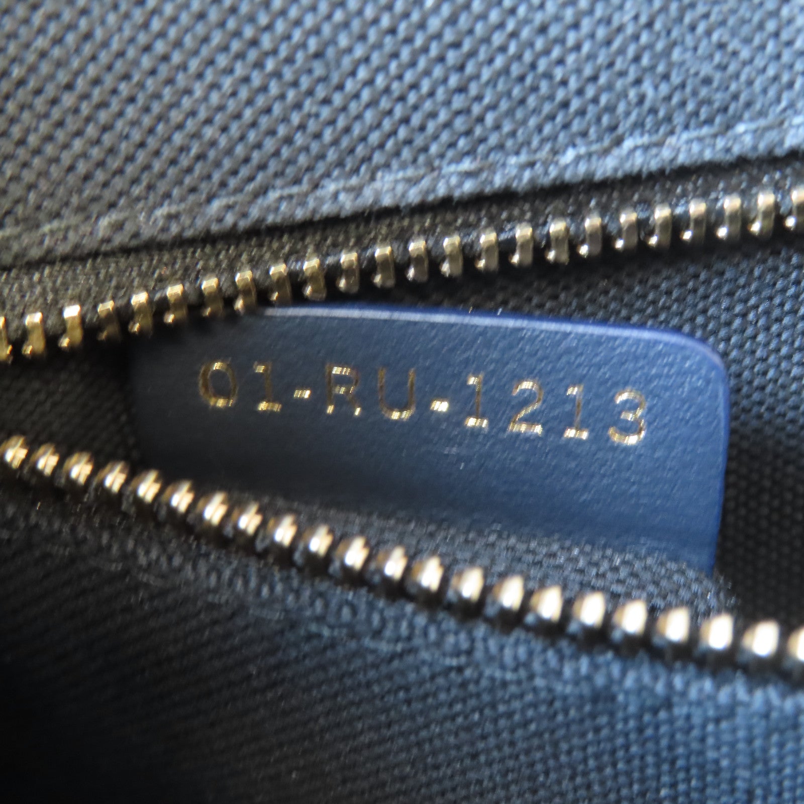 Dior 帆布Small Dior Book Tote金扣手挽肩背兩用袋藍色