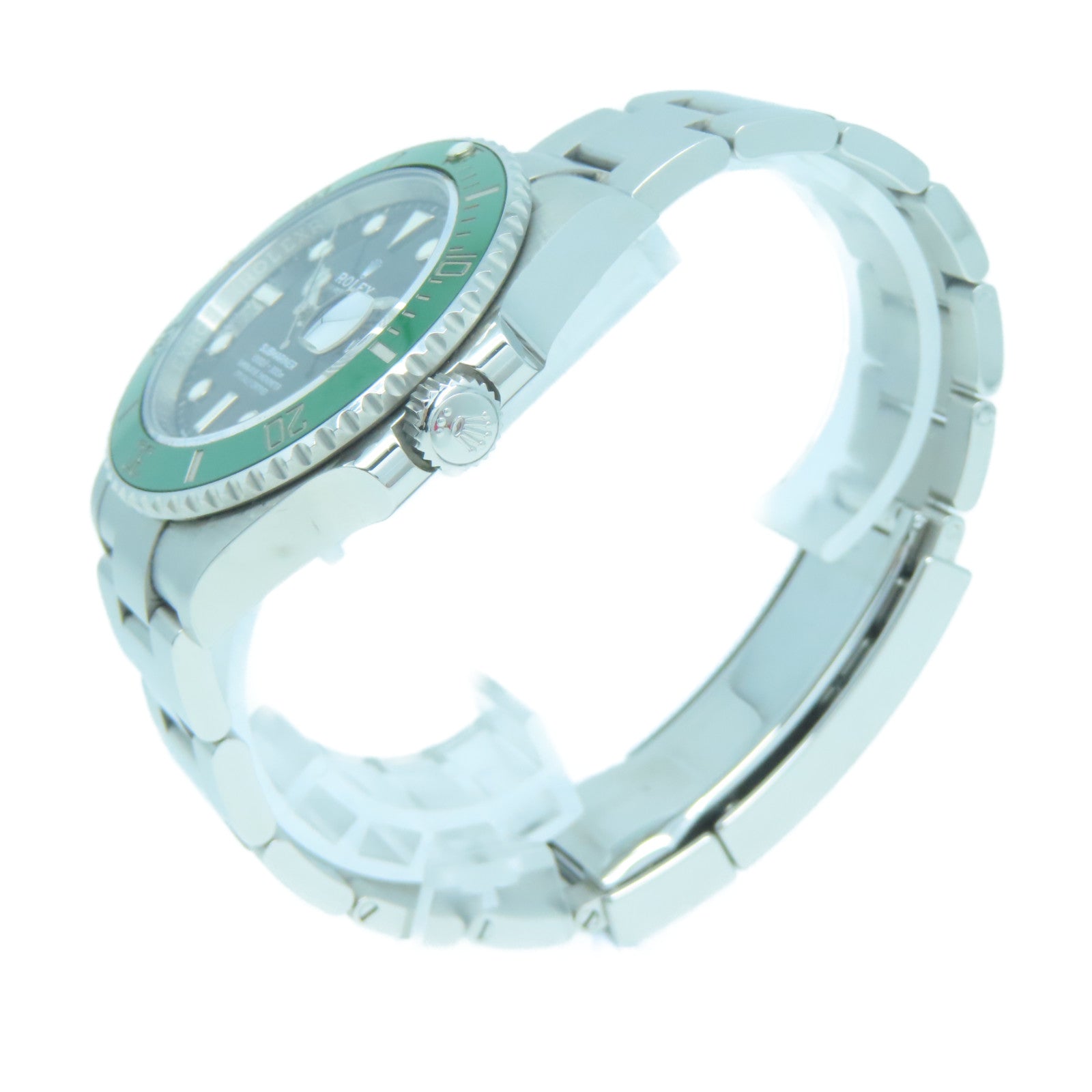 ROLEX 不鏽鋼Submarinar Date 41mm手錶黑色#19.25cm