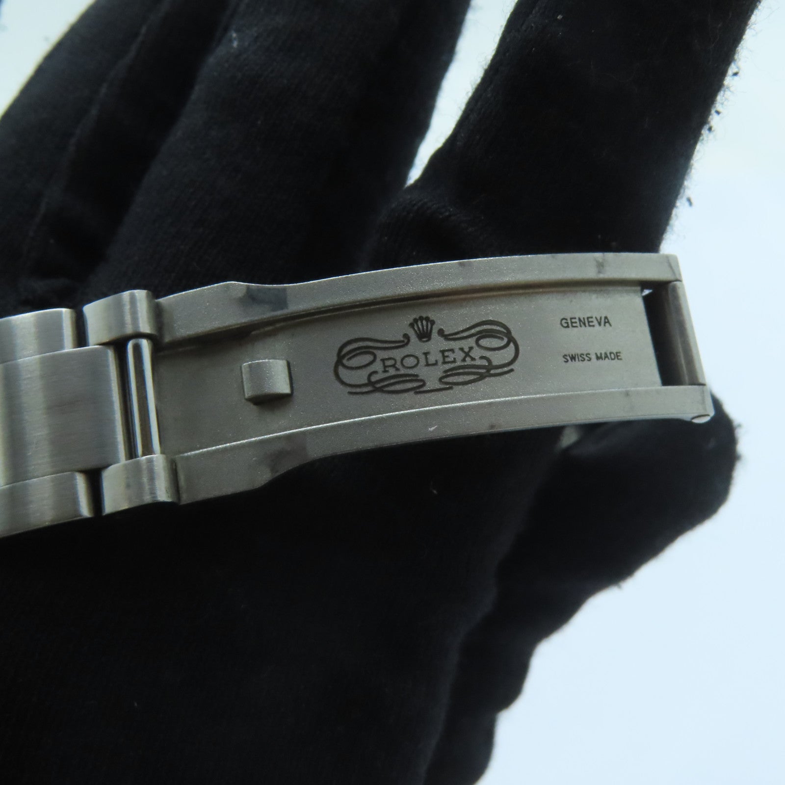 ROLEX Air king不鏽鋼手錶自動機芯白色