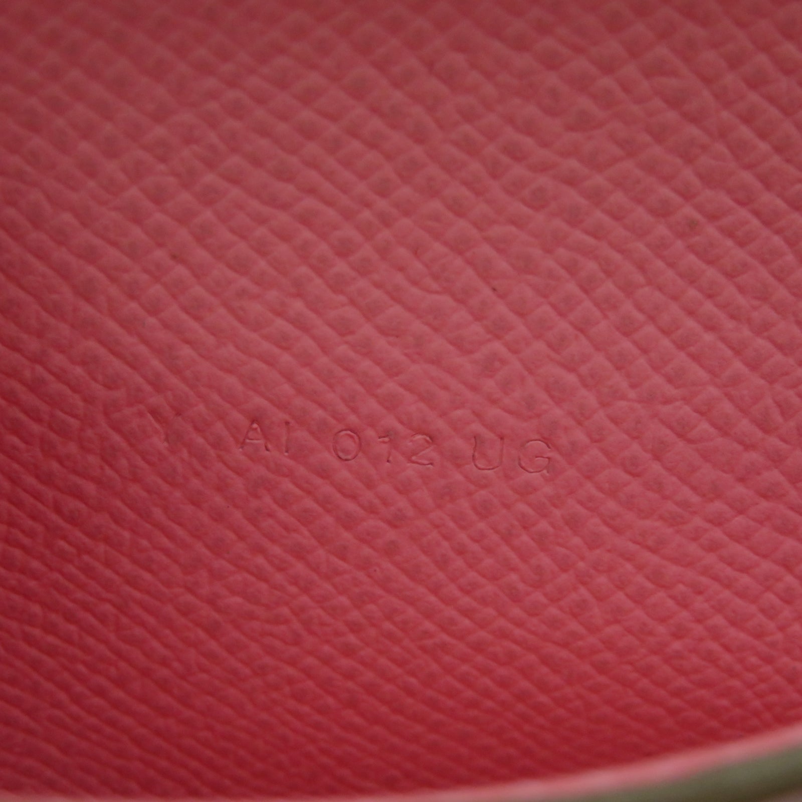 HERMES 【激减优惠】Veau Epsom皮革Kelly Short Wallet银扣钱包粉红色