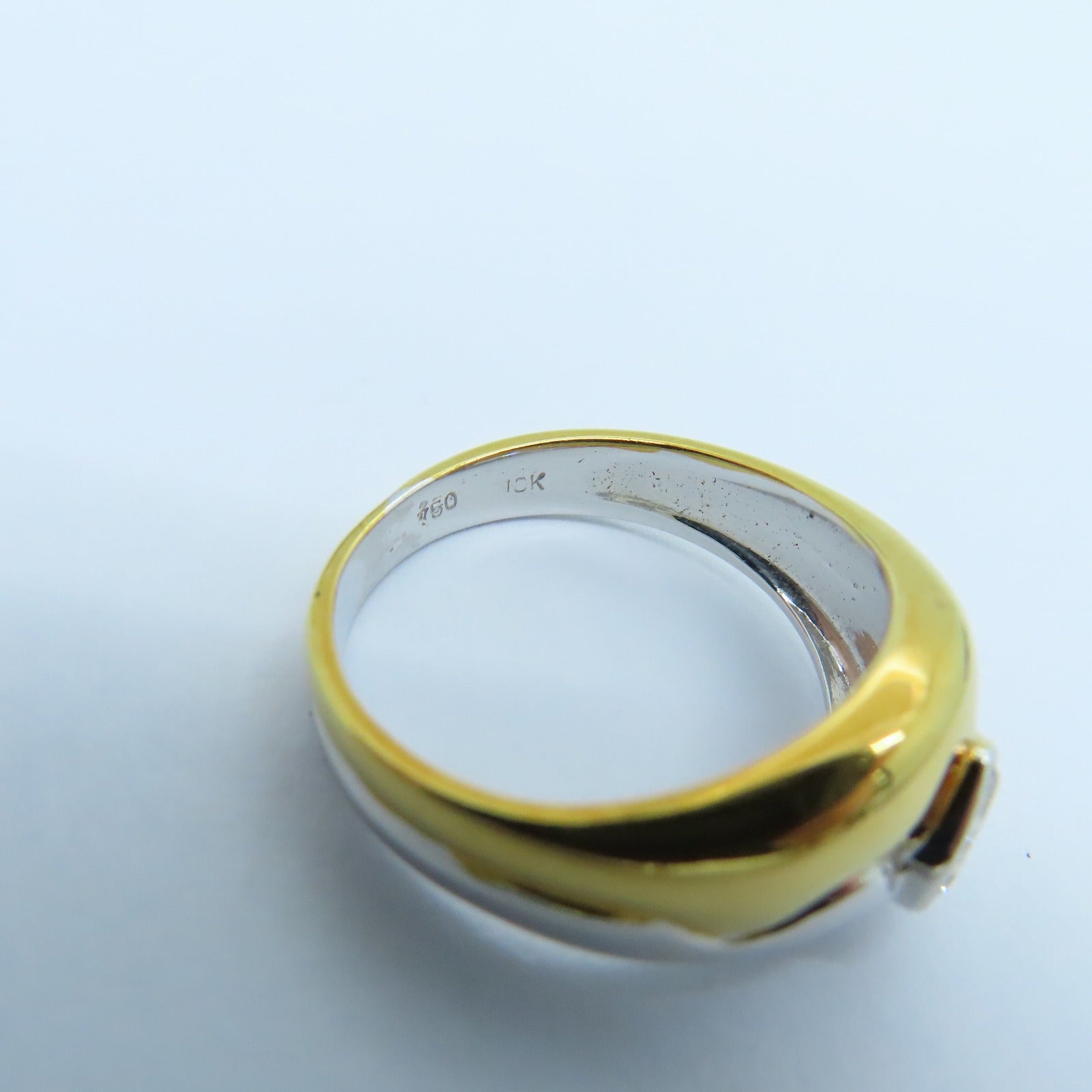 JEWELRY 【激減優惠】18K白金Diamond Ring鑽石戒指US#5.5