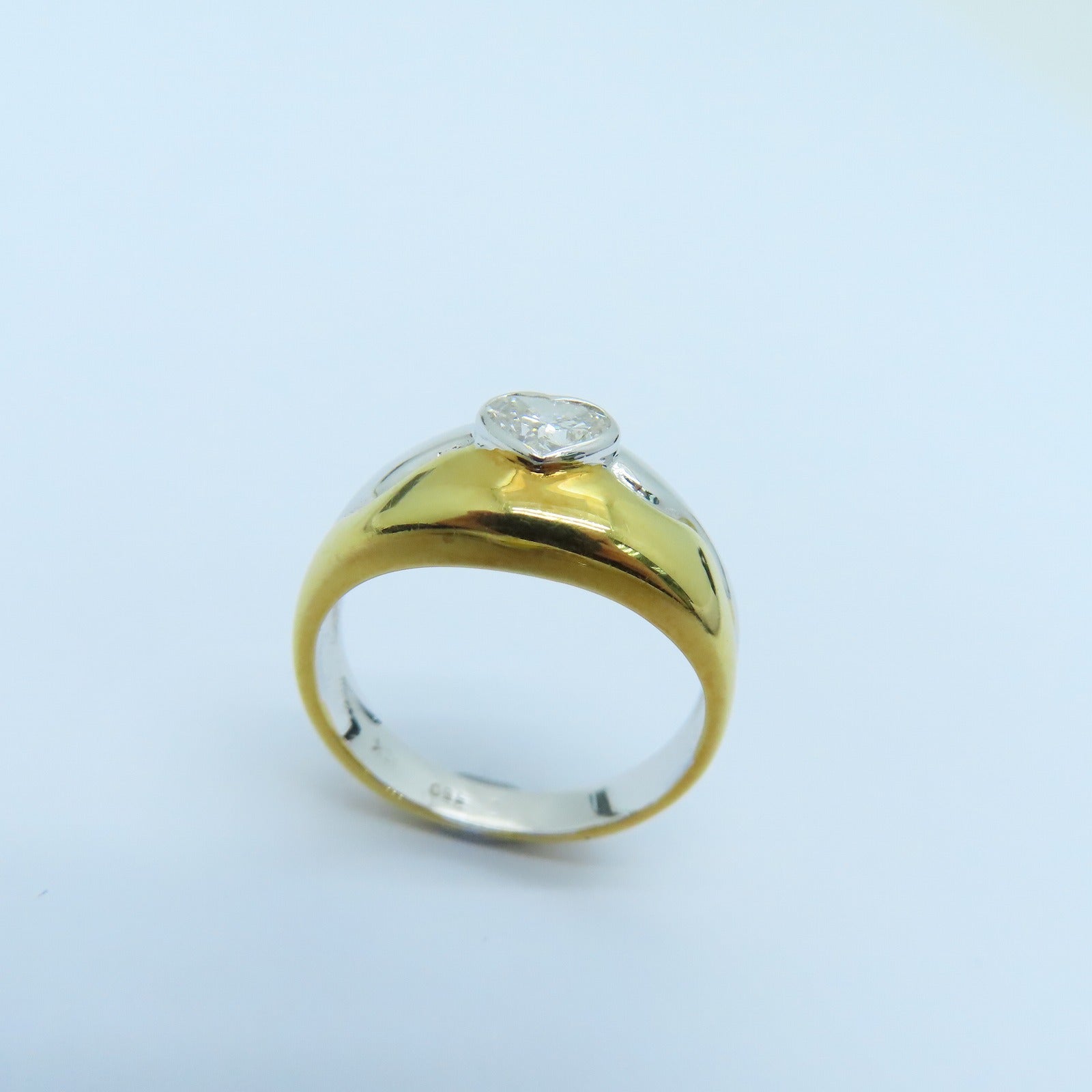 JEWELRY 【激減優惠】18K白金Diamond Ring鑽石戒指US#5.5