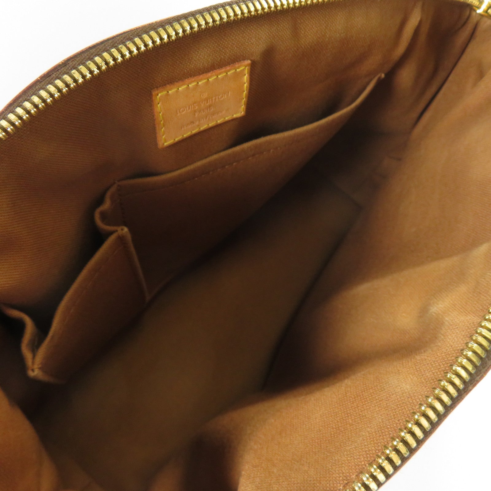 LOUIS VUITTON Monogram Tivoli PM金扣手挽袋啡色