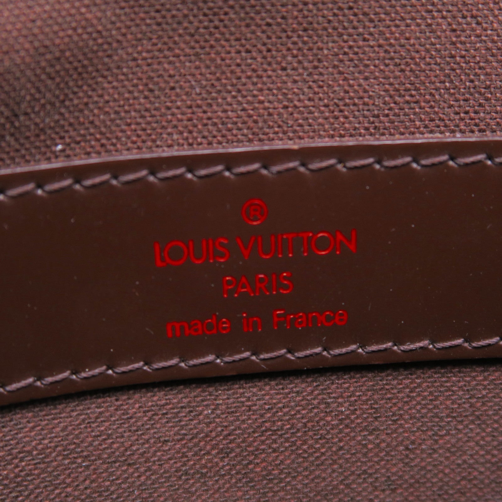 LOUIS VUITTON 【激減優惠】Damier Ebene Naviglio金扣肩背袋啡色
