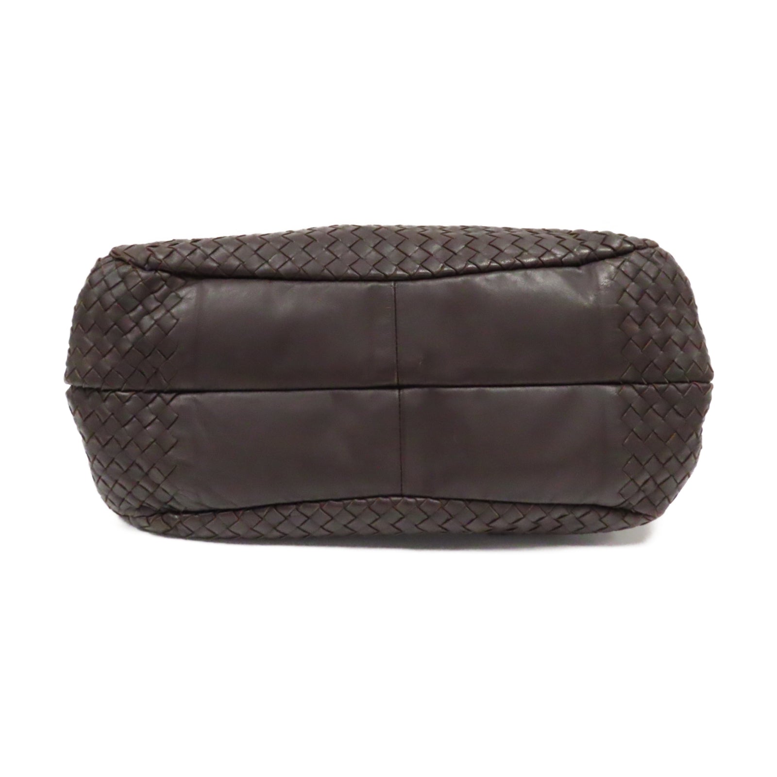 BOTTEGA VENETA 織紋皮革Shoulder Bag肩背袋啡色