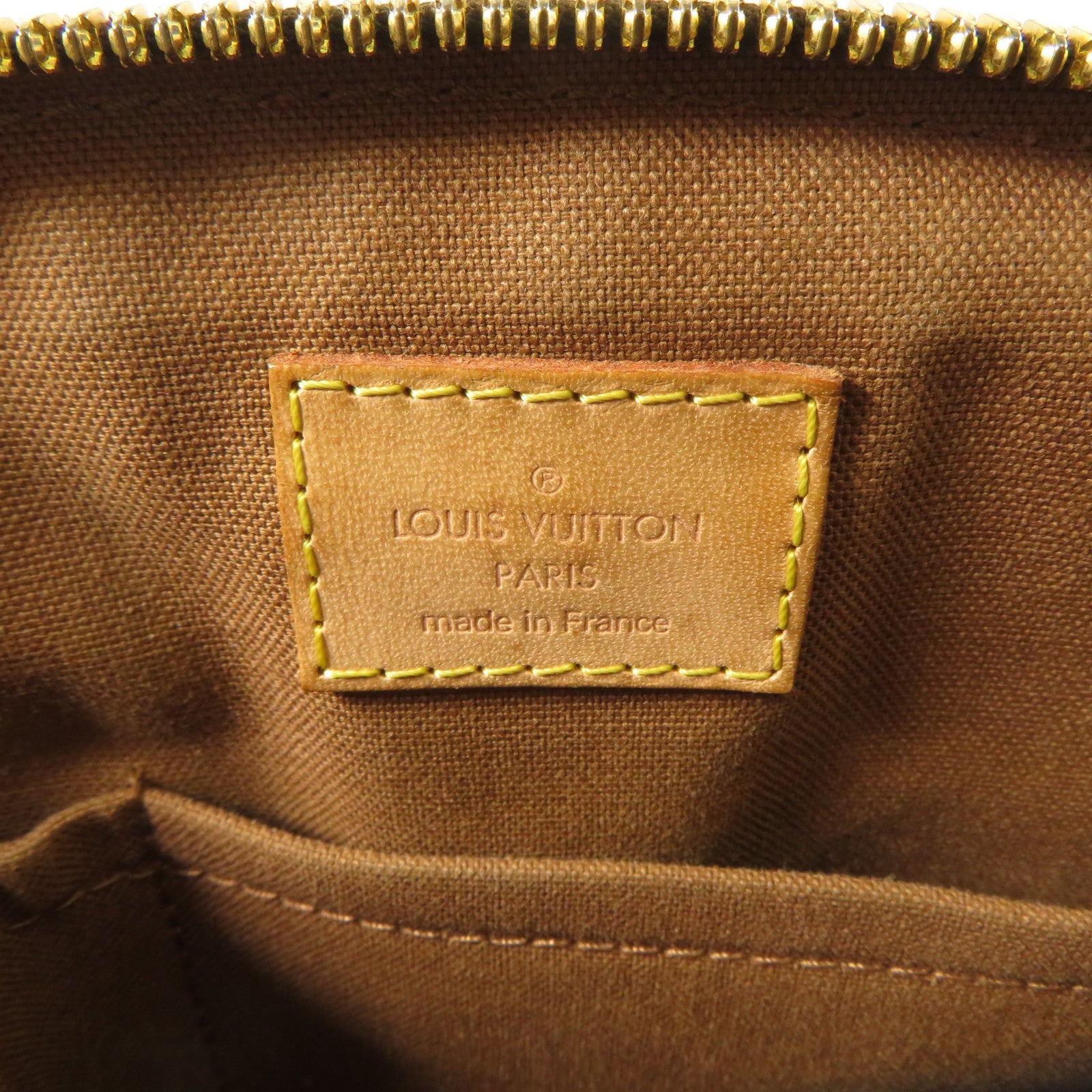 LOUIS VUITTON Monogram Tivoli PM金扣手挽袋啡色