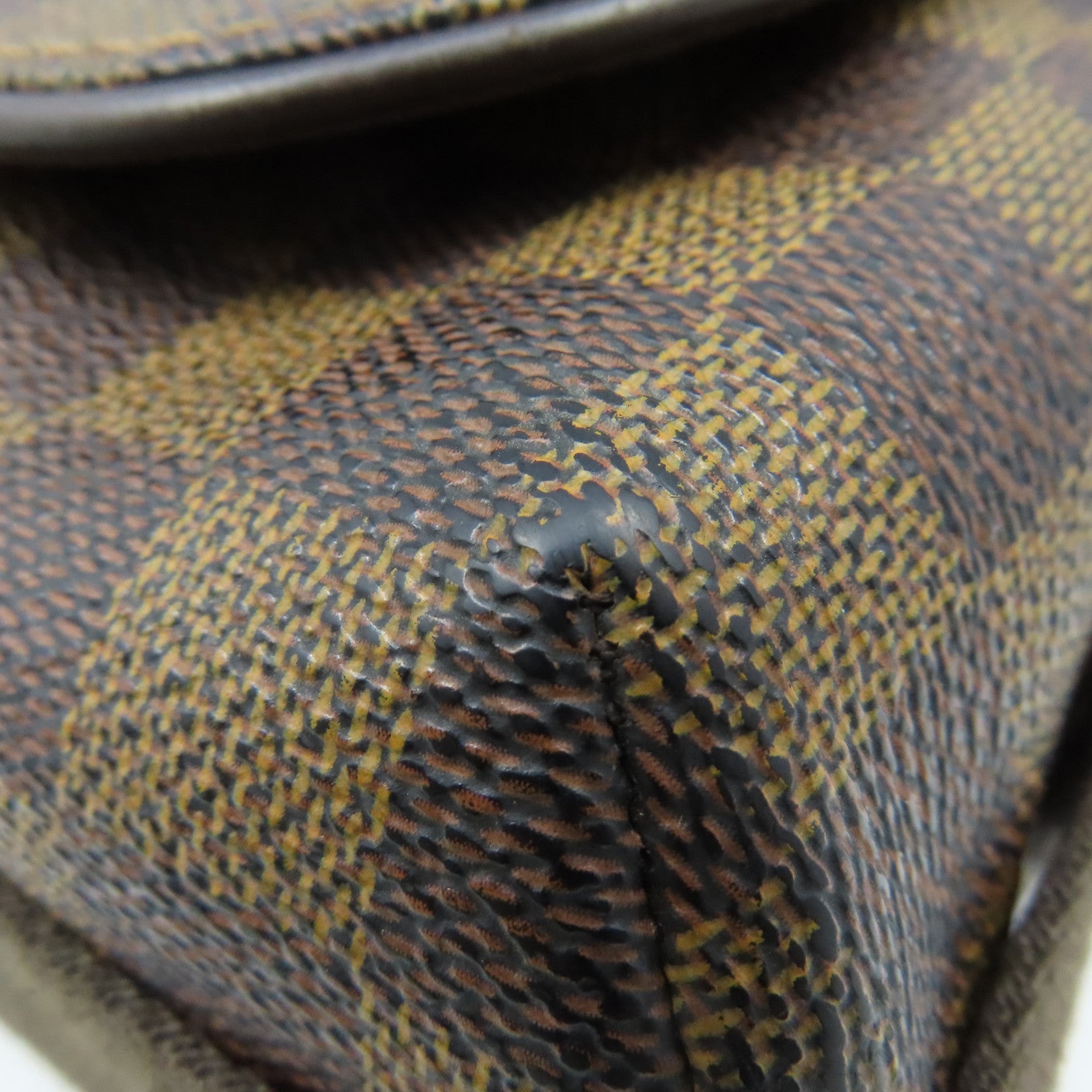 LOUIS VUITTON Damier Brooklyn MM Shoulder Bag肩背袋啡色