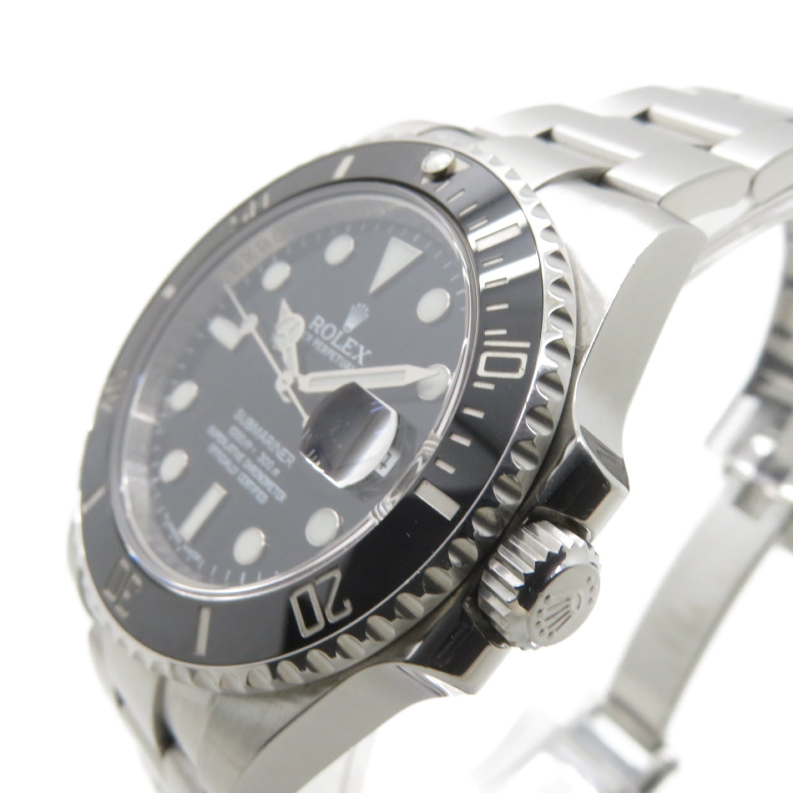 ROLEX Submariner不鏽鋼自動機芯手錶黑色