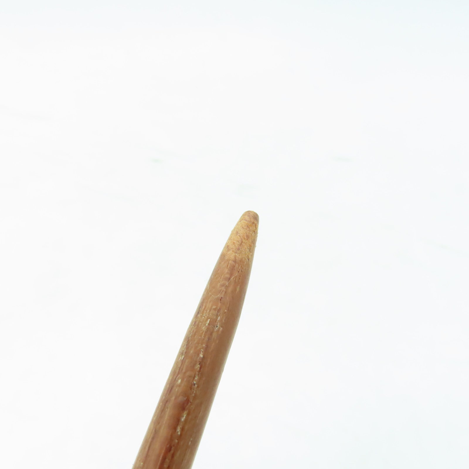 LOUIS VUITTON Tenned Leather Hair Clip金扣髮夾啡色