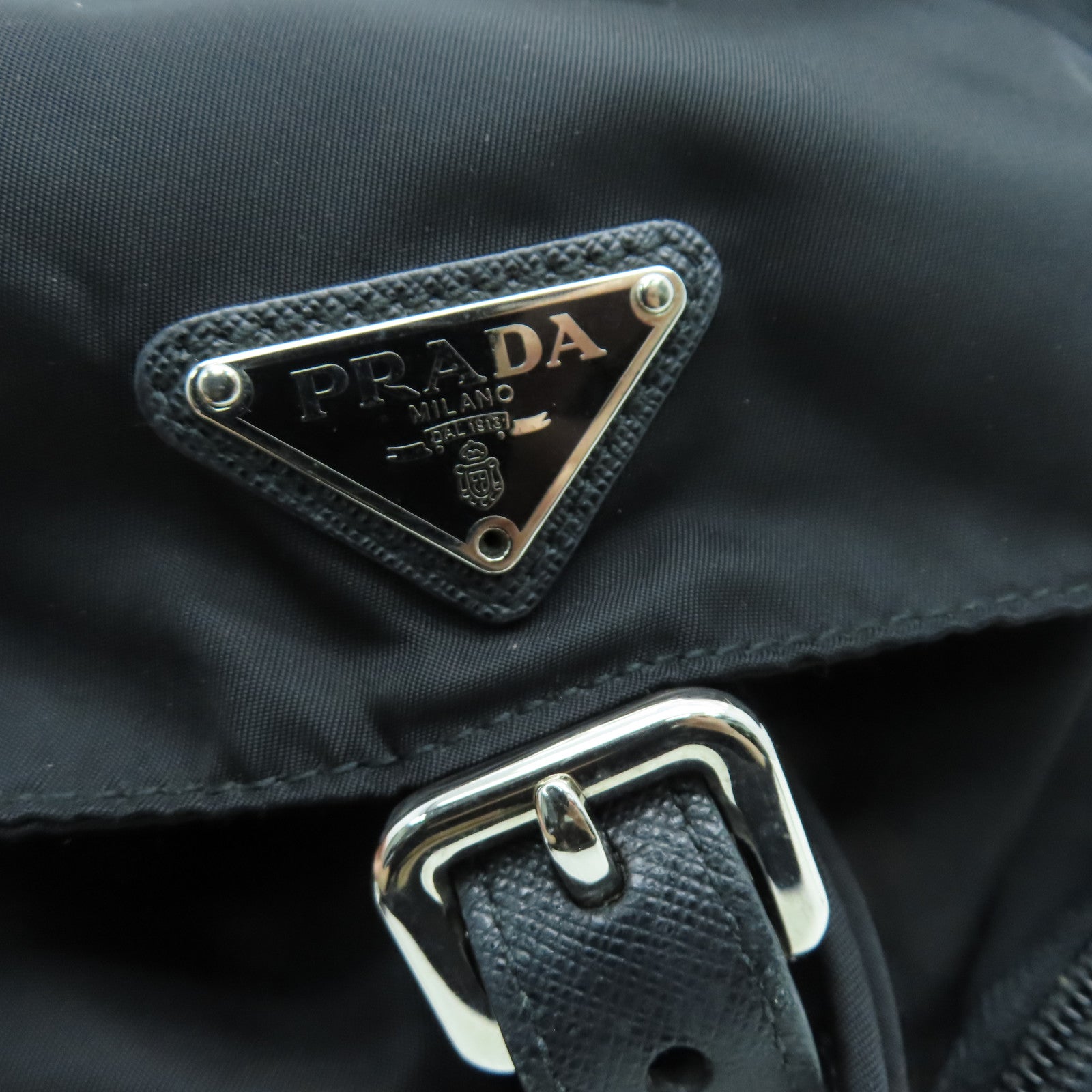 PRADA 尼龍Rucksack背包黑色