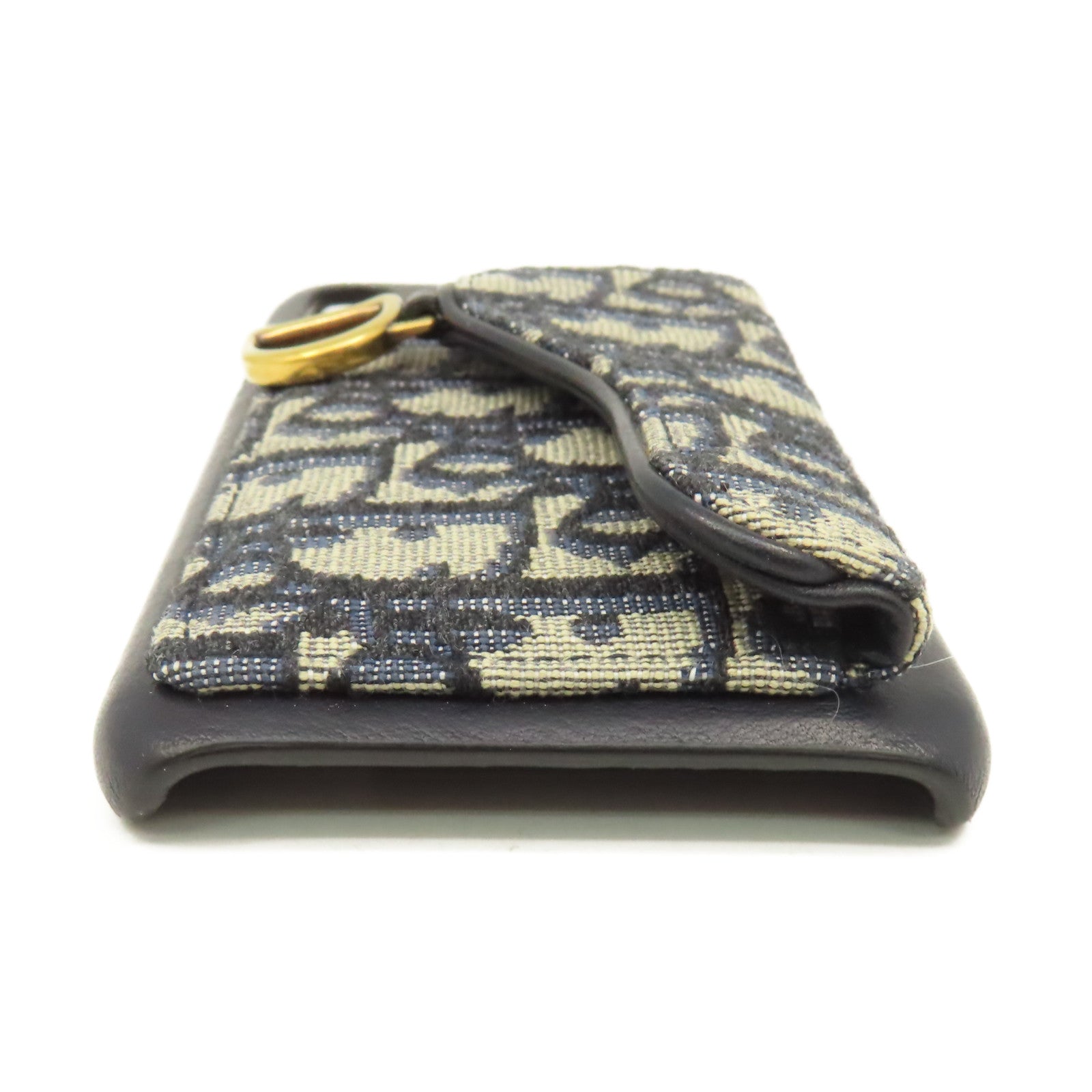 Dior 帆布iPhone X/XS Case手機保護套寶藍色