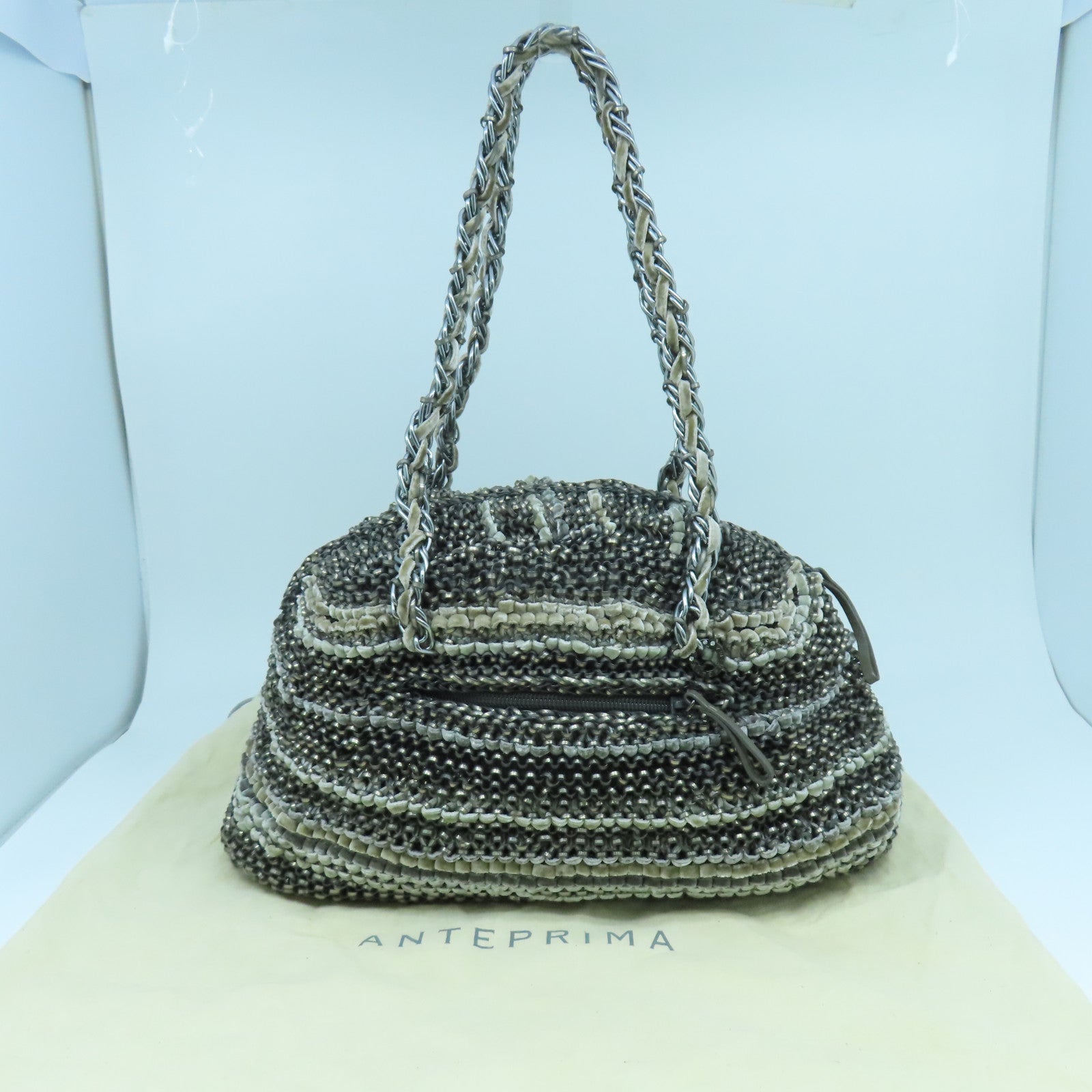 ANTEPRIMA PVC Shoulder Bag肩背袋灰色