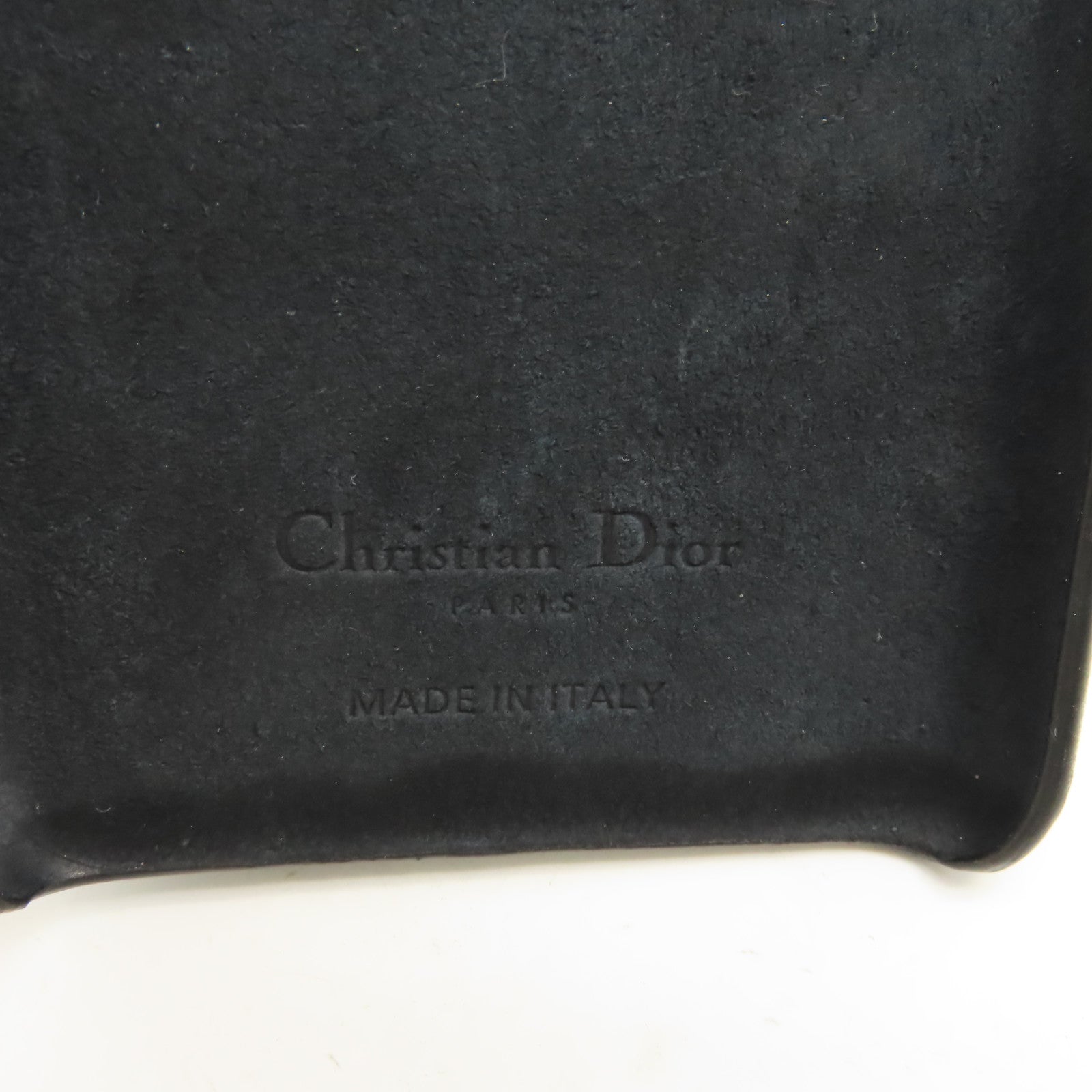 Dior 帆布iPhone X/XS Case手機保護套寶藍色