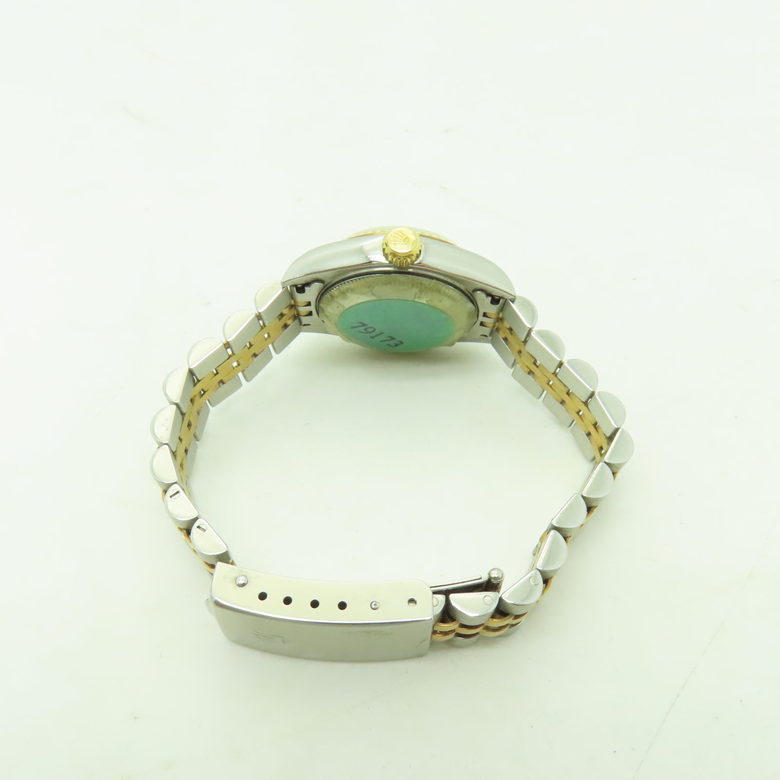 ROLEX Datejust 26mm不鏽鋼/18K黃金手錶自動機芯白色