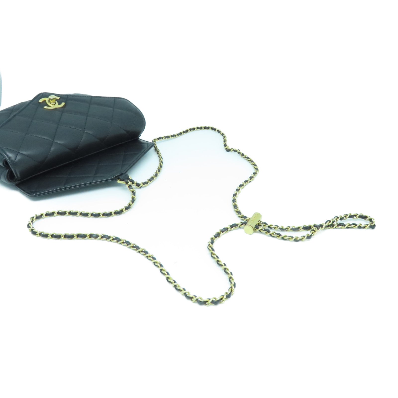 classic belt chanel chain waist bag