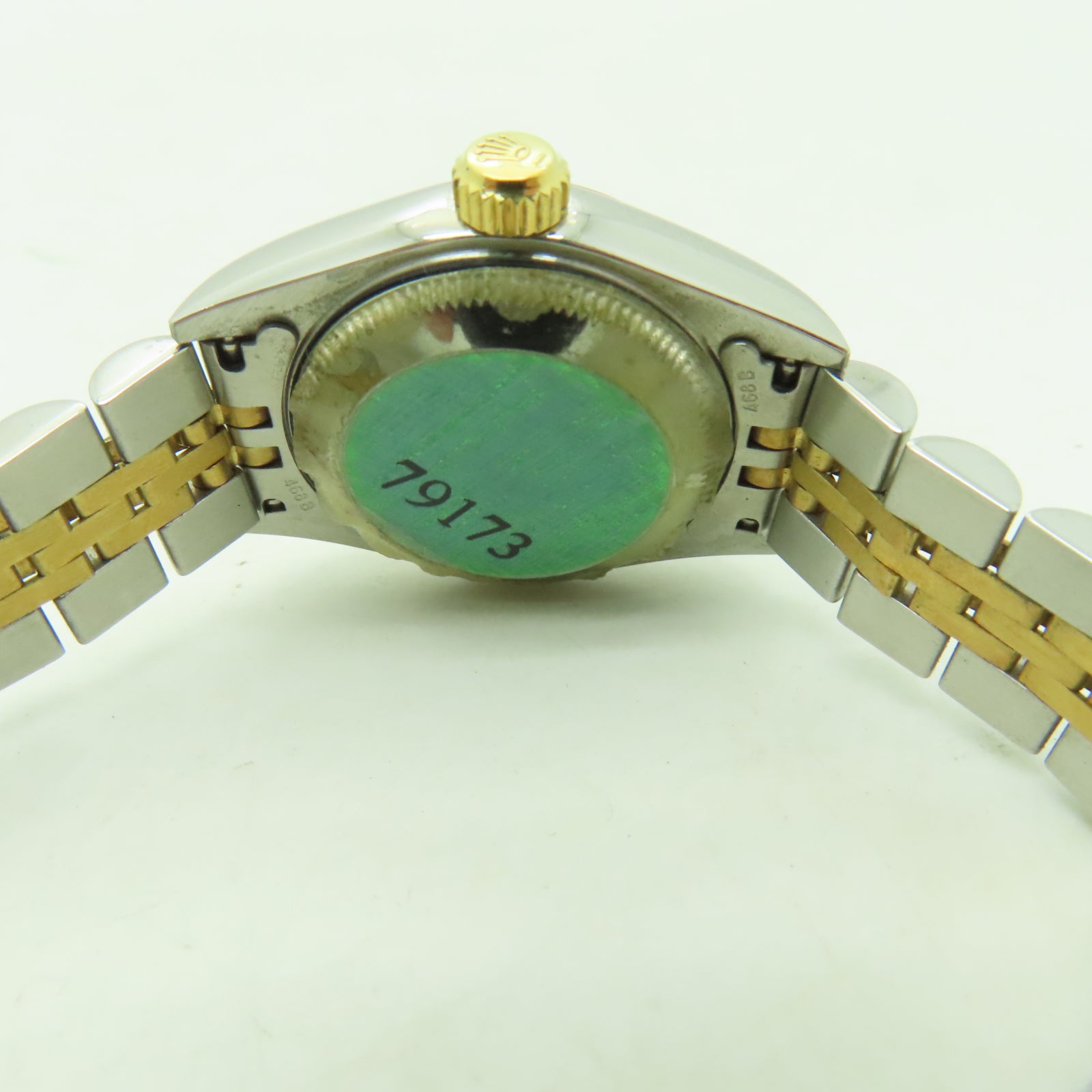ROLEX Datejust 26mm不鏽鋼/18K黃金手錶自動機芯白色