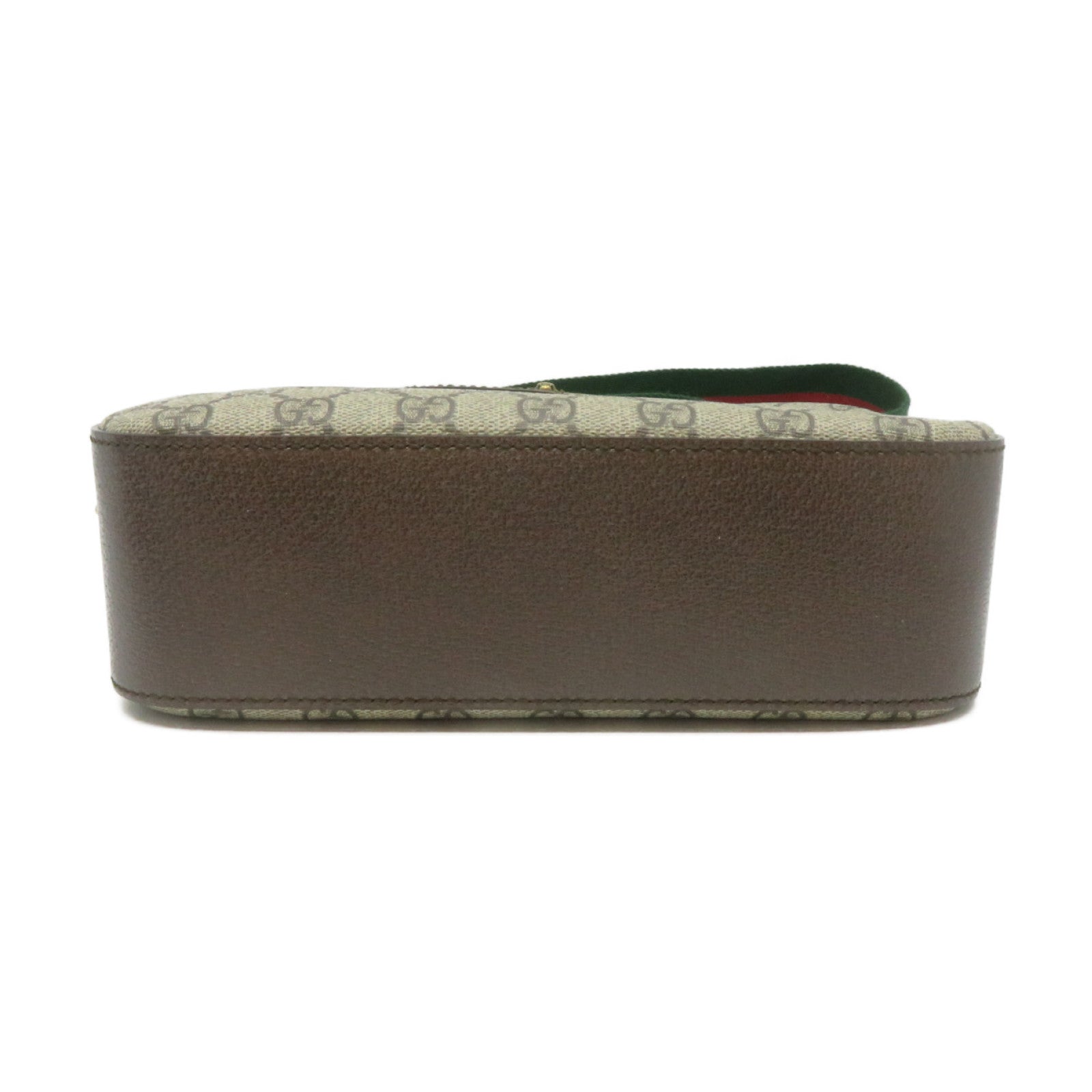GUCCI 塗層帆布Neo Vintage GG Supreme Messenger Bag金扣肩背袋啡色