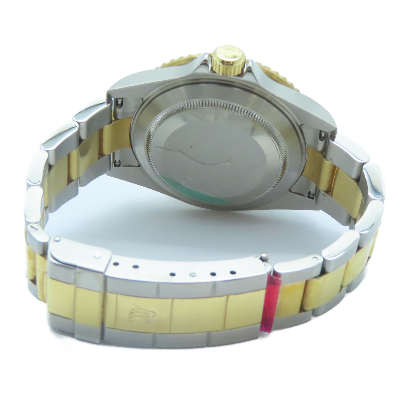 ROLEX Submarinar Date不鏽鋼/18K黃金手錶自動機芯黑色