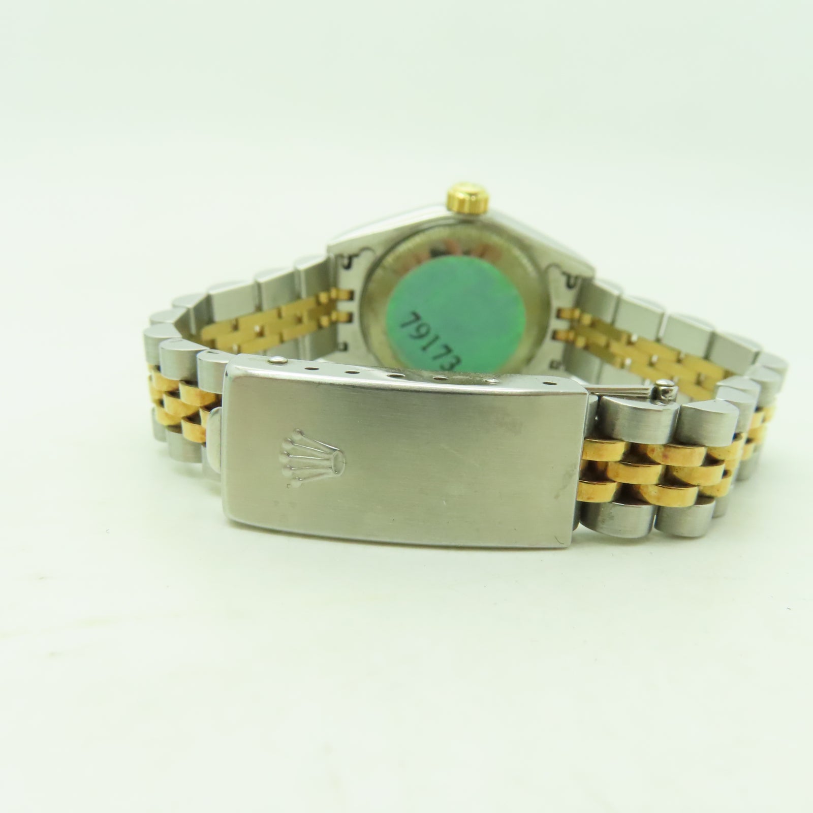 ROLEX Datejust 26mm不鏽鋼/18K黃金手錶自動機芯白色