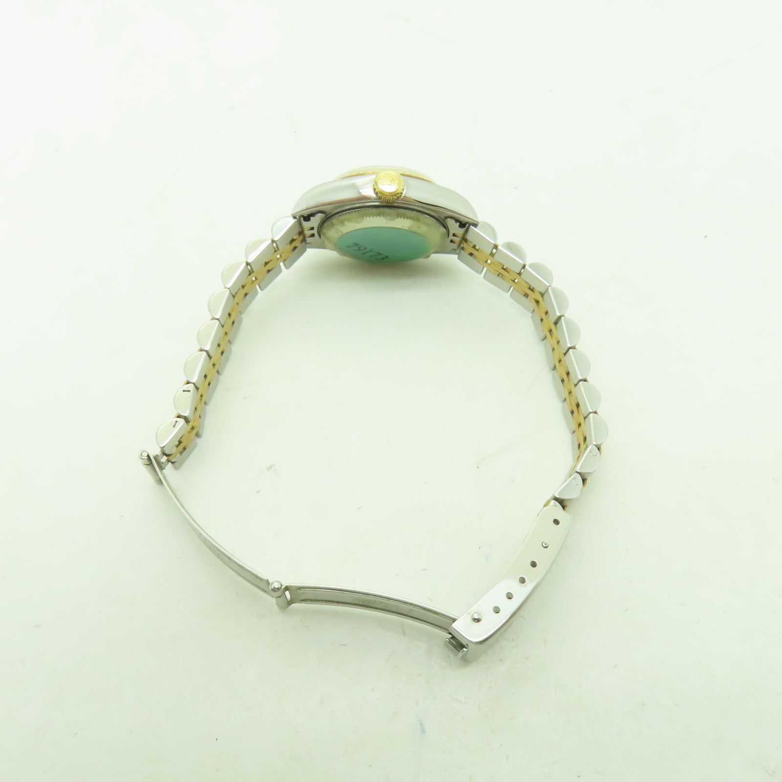 ROLEX Datejust 26mm不鏽鋼/18K黃金手錶自動機芯白色