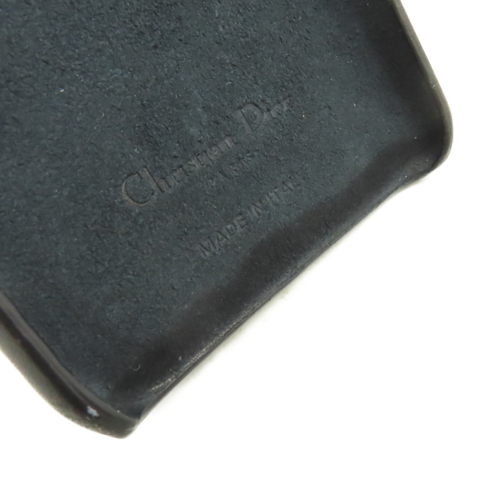 Dior 帆布iPhone X/XS Case手機保護套寶藍色