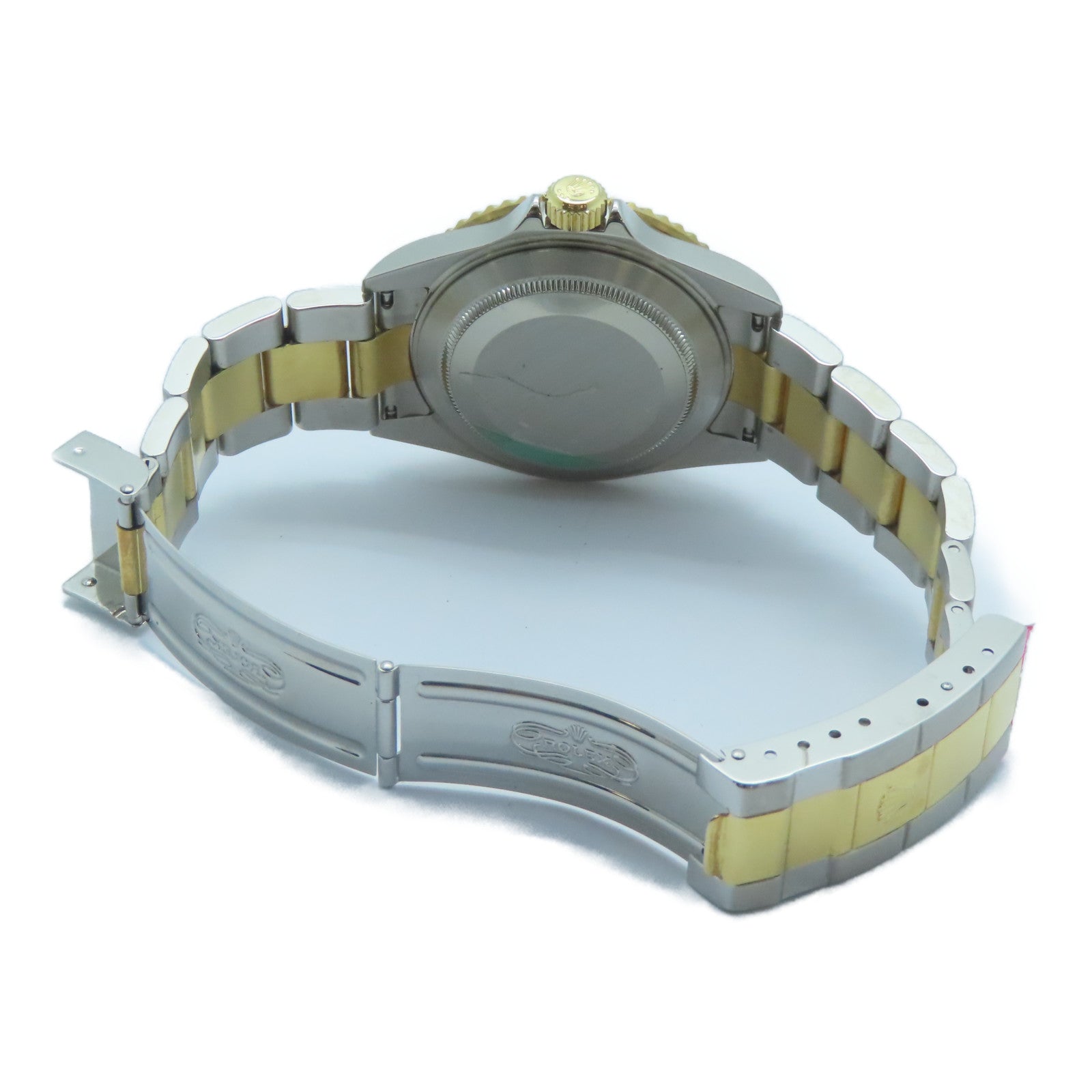 ROLEX Submarinar Date不鏽鋼/18K黃金手錶自動機芯黑色