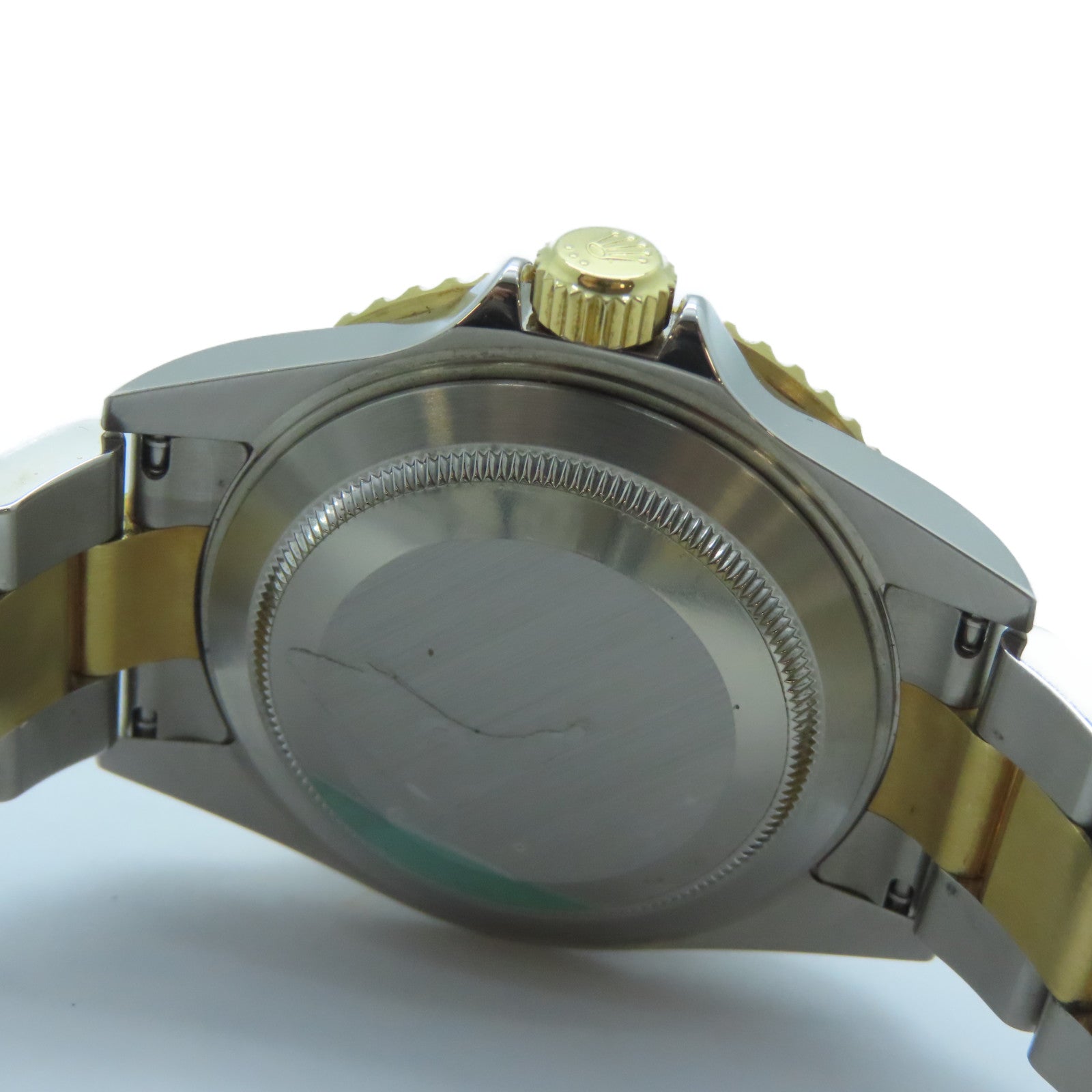 ROLEX Submarinar Date不鏽鋼/18K黃金手錶自動機芯黑色