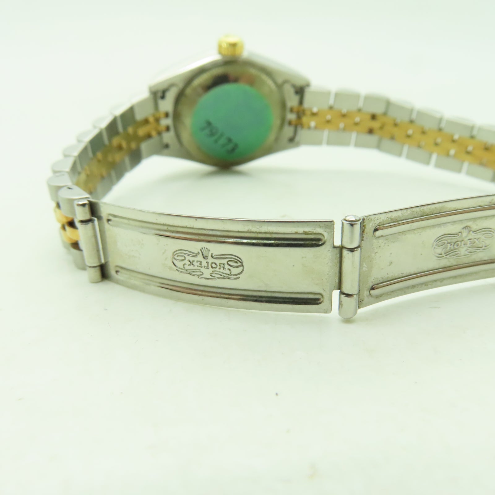 ROLEX Datejust 26mm不鏽鋼/18K黃金手錶自動機芯白色