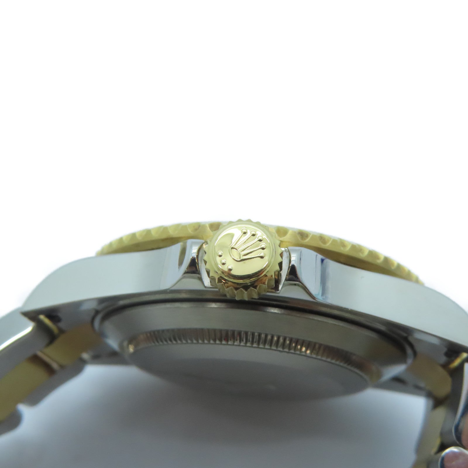 ROLEX Submarinar Date不鏽鋼/18K黃金手錶自動機芯黑色