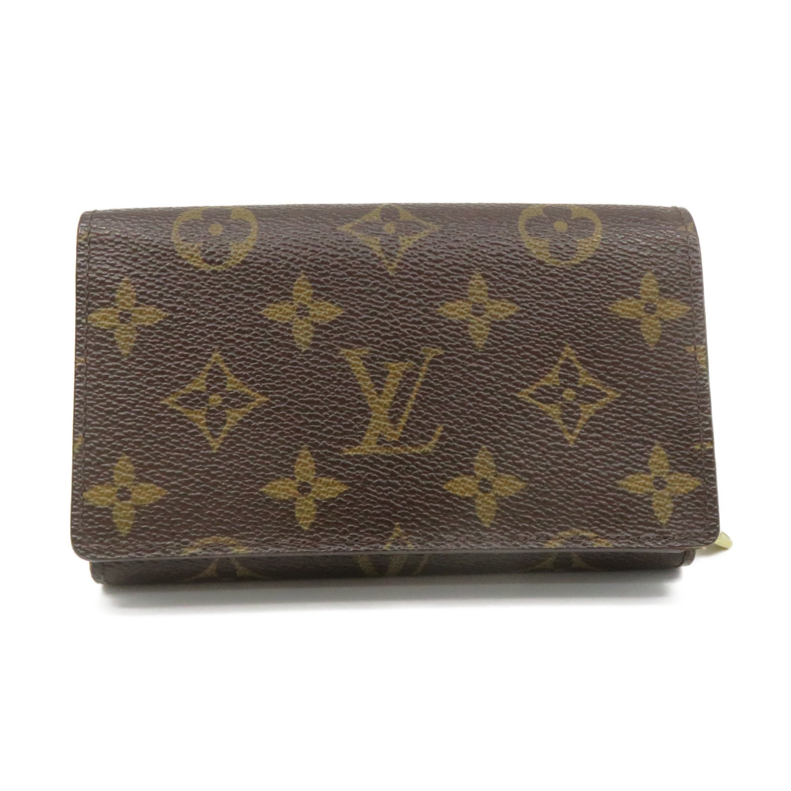 LOUIS VUITTON Monogram Portefeille Tresor Wallet brown