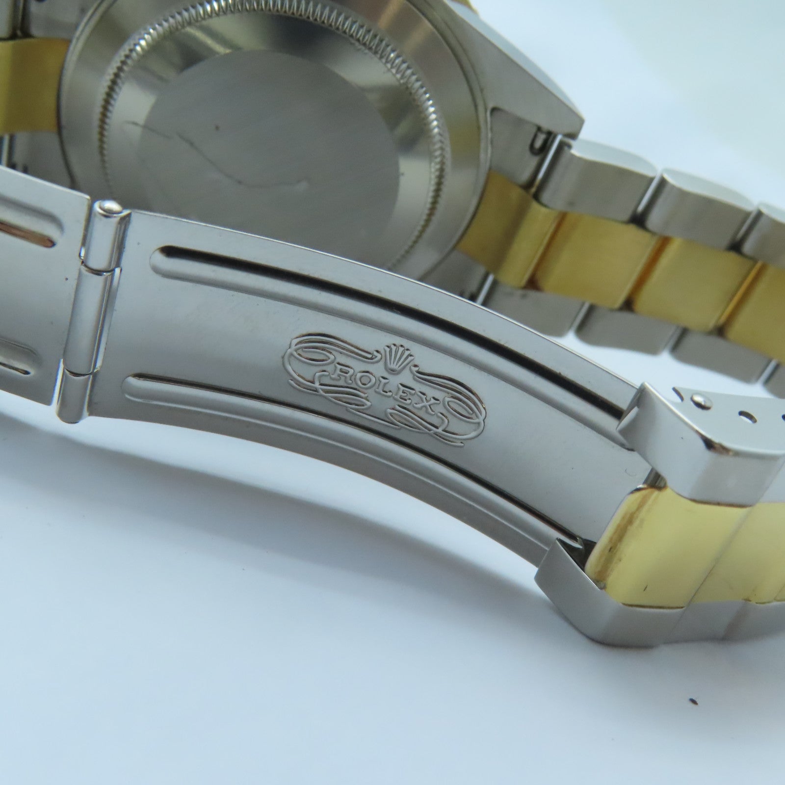 ROLEX Submarinar Date不鏽鋼/18K黃金手錶自動機芯黑色