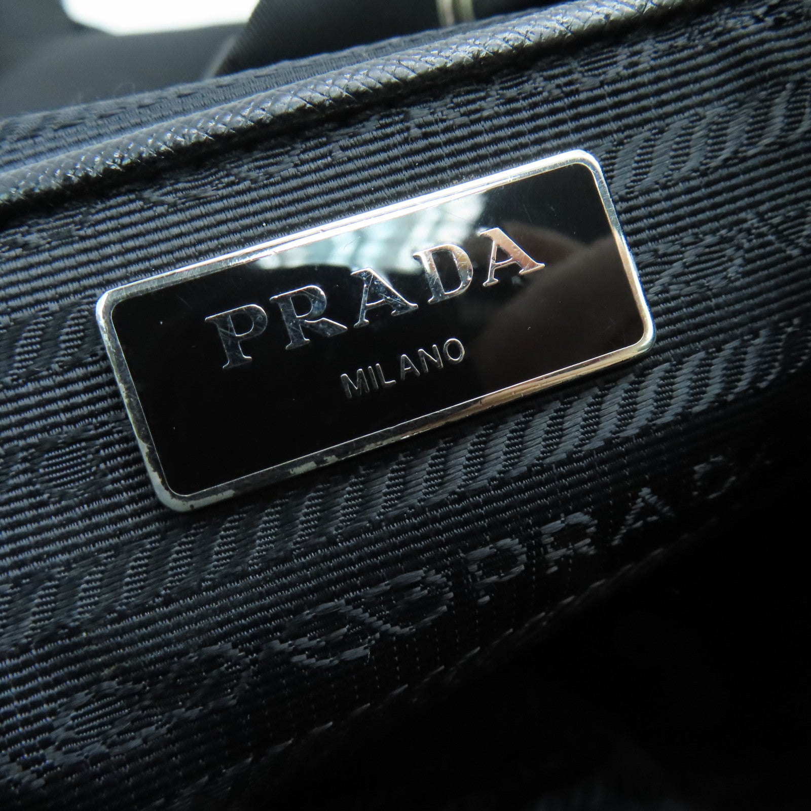 PRADA 尼龍Rucksack背包黑色