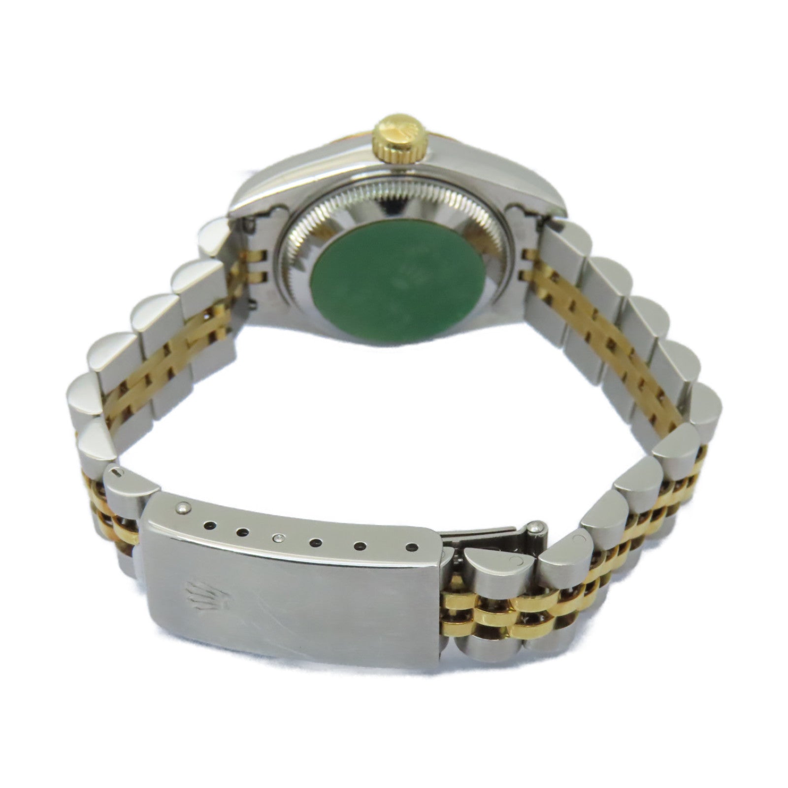 ROLEX Datejust 18K黄金/不鏽鋼手錶自動機芯金色