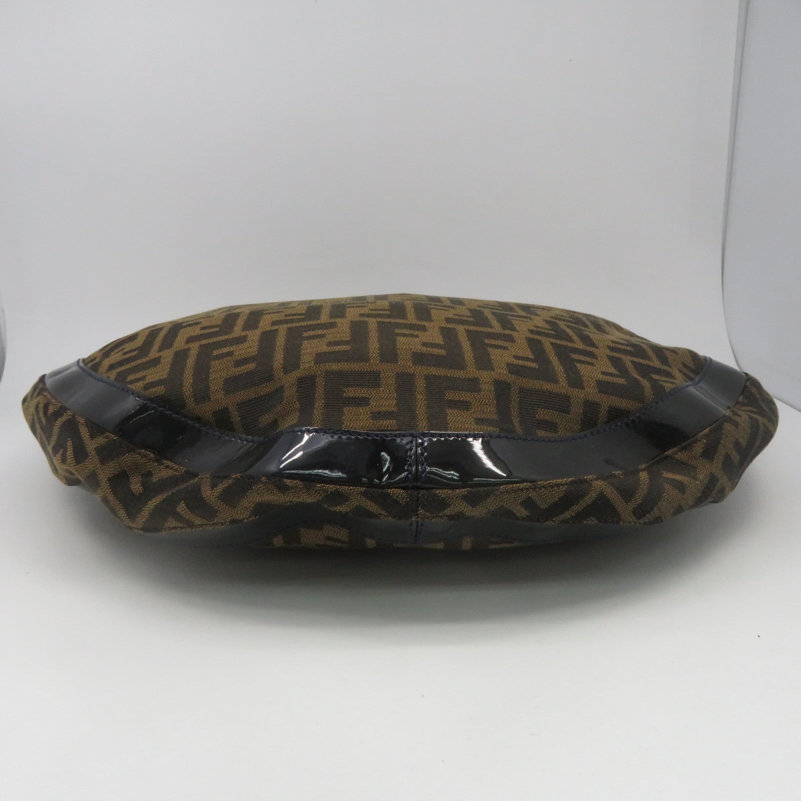 FENDI 帆布Vintage Tote Bag金扣手挽袋啡色