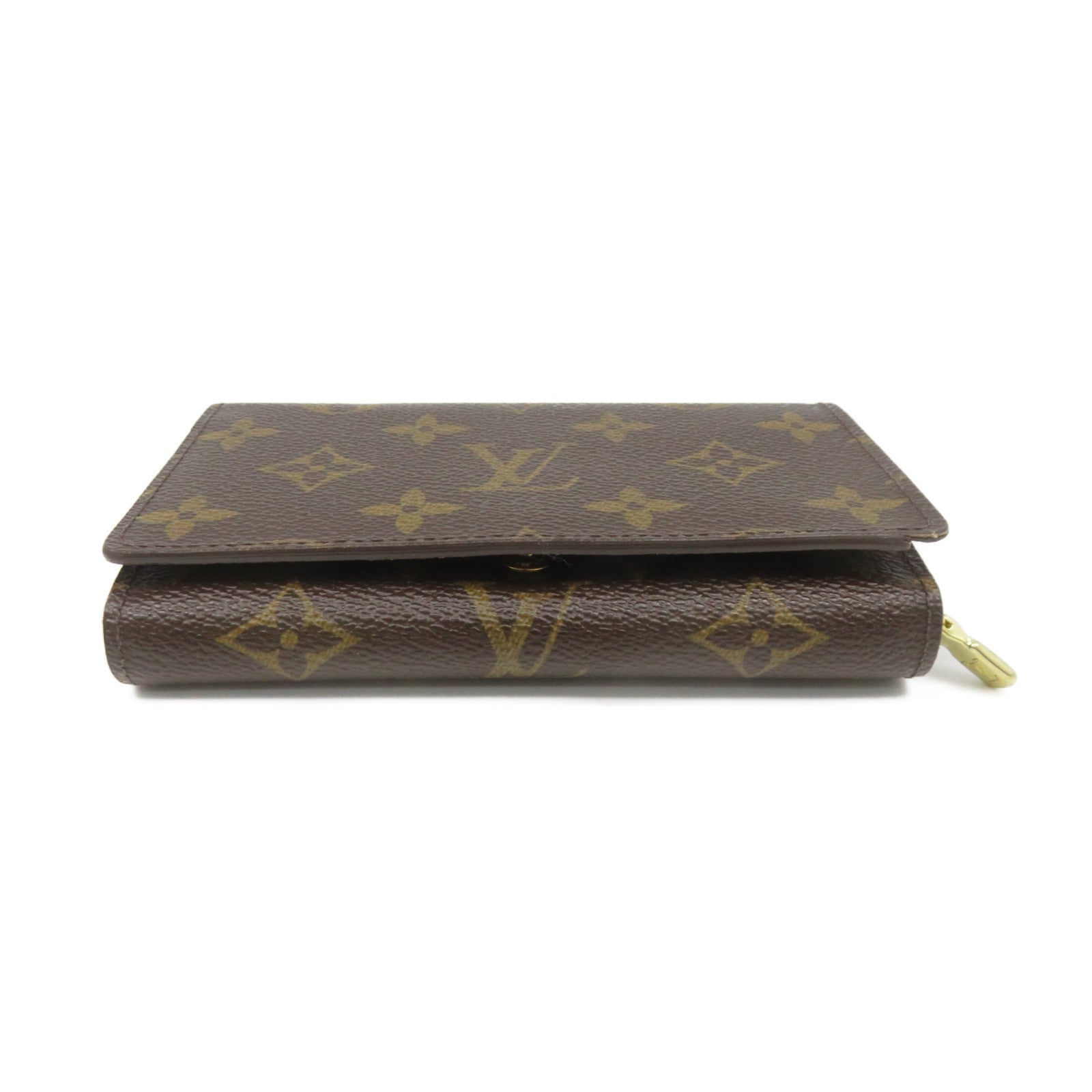 LOUIS VUITTON Monogram Portefeille Tresor Wallet brown