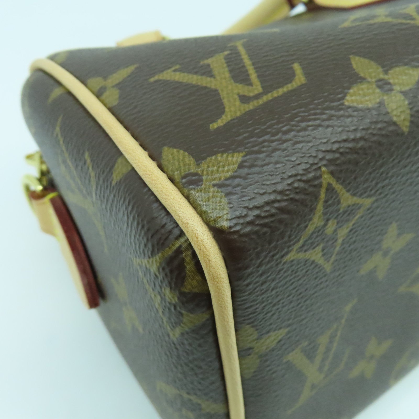 LOUIS VUITTON Monogram Speedy Bandouliere 20金扣手挽肩背兩用袋啡色