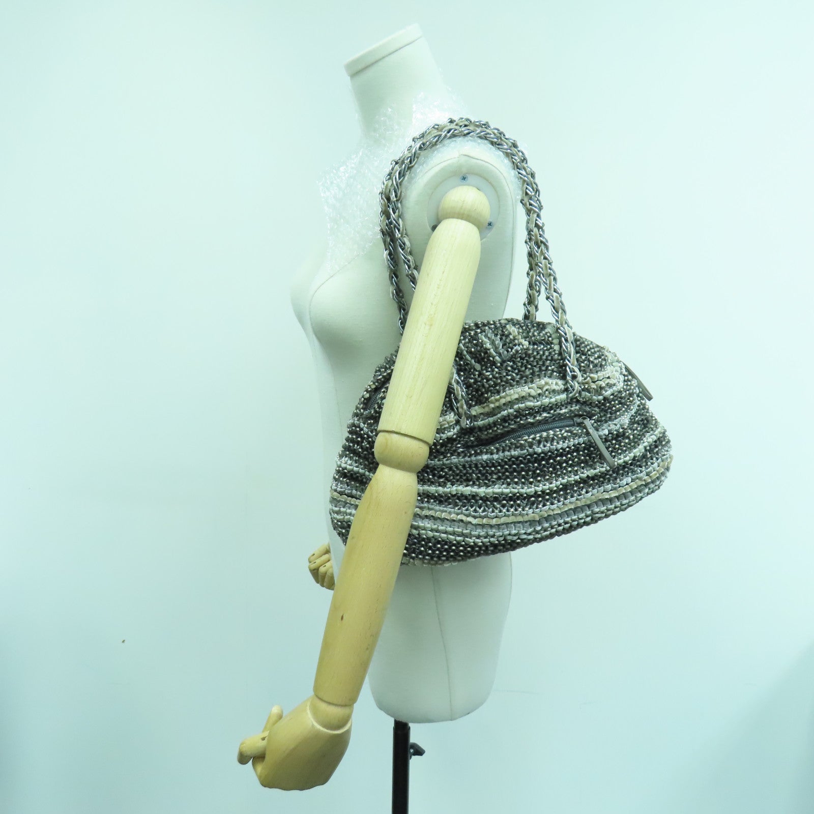 ANTEPRIMA PVC Shoulder Bag肩背袋灰色