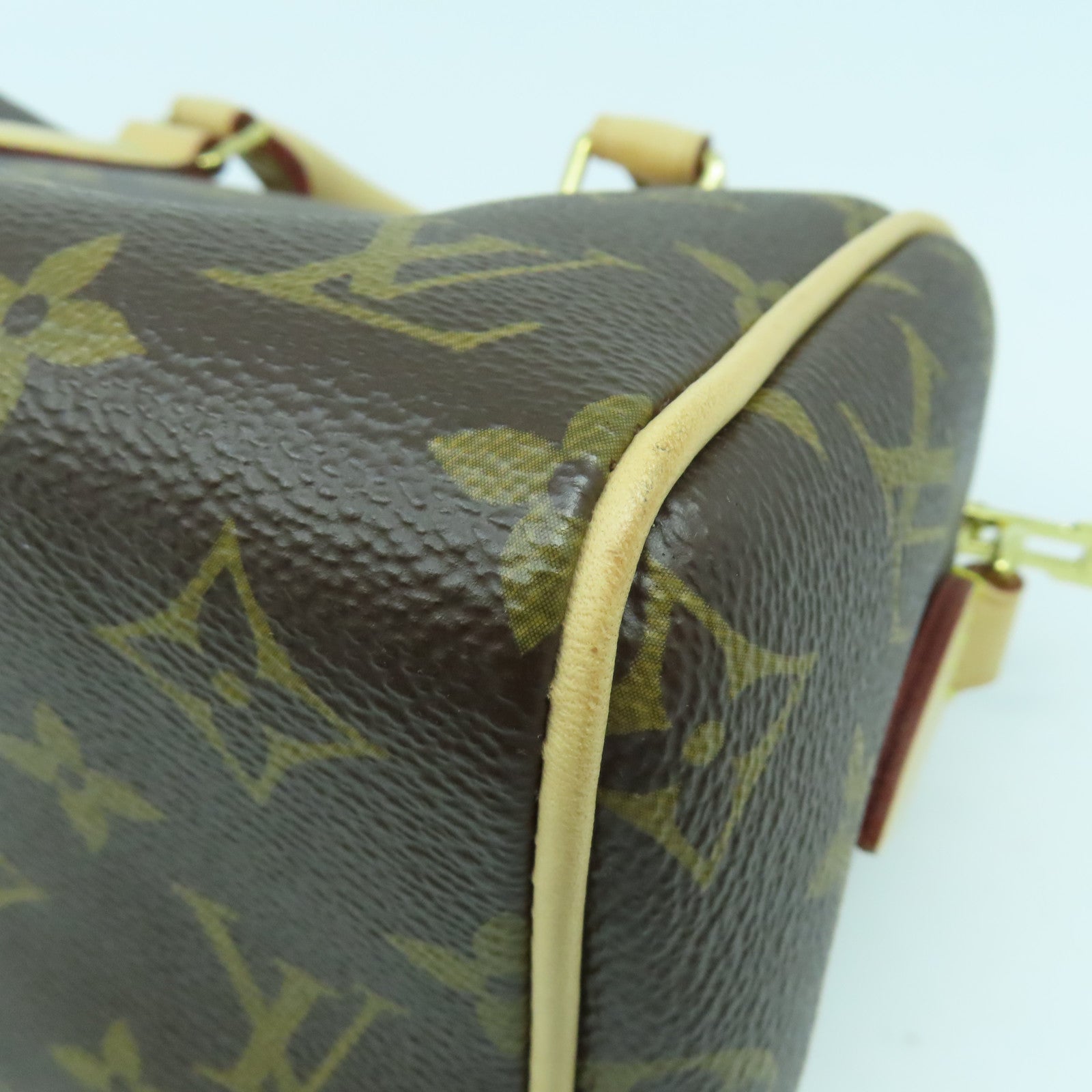 LOUIS VUITTON Monogram Speedy Bandouliere 20金扣手挽肩背兩用袋啡色
