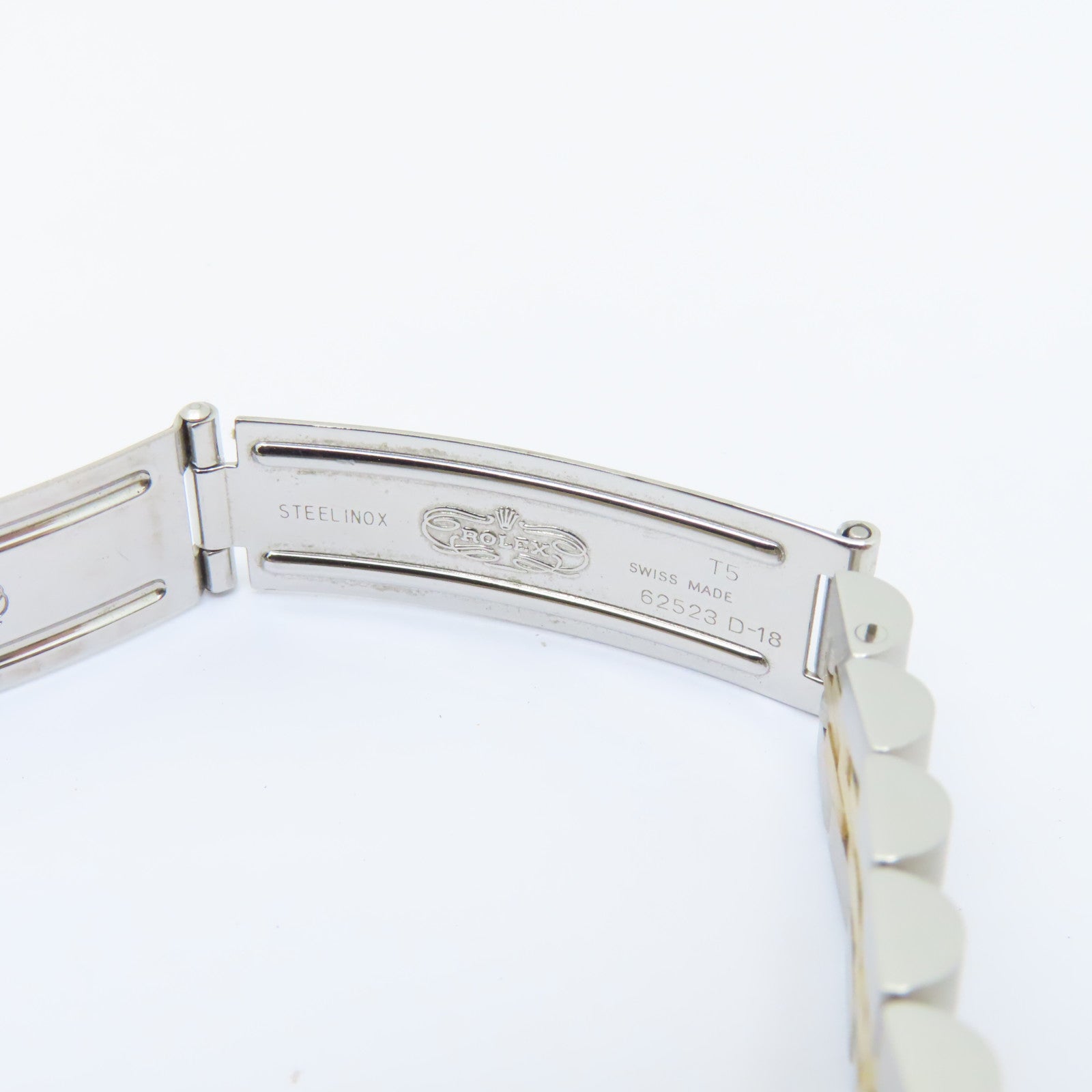 ROLEX Datejust 18K黄金/不鏽鋼手錶自動機芯金色