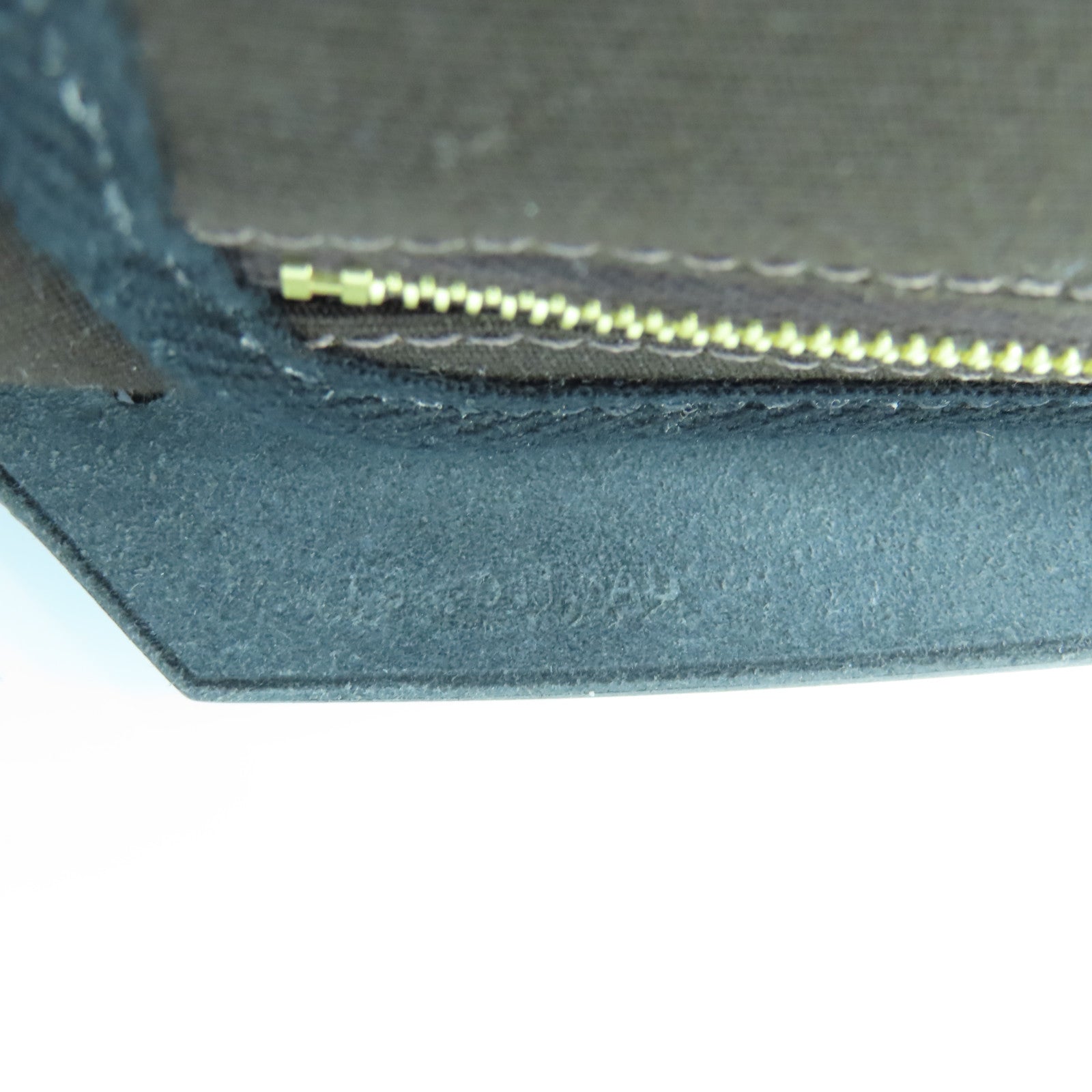 HERMES 帆布Herbag PM金扣手挽肩背两用袋咖啡色/黑色