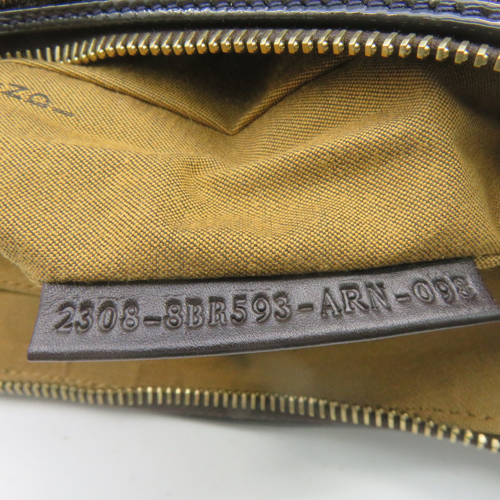 FENDI 帆布Vintage Tote Bag金扣手挽袋啡色