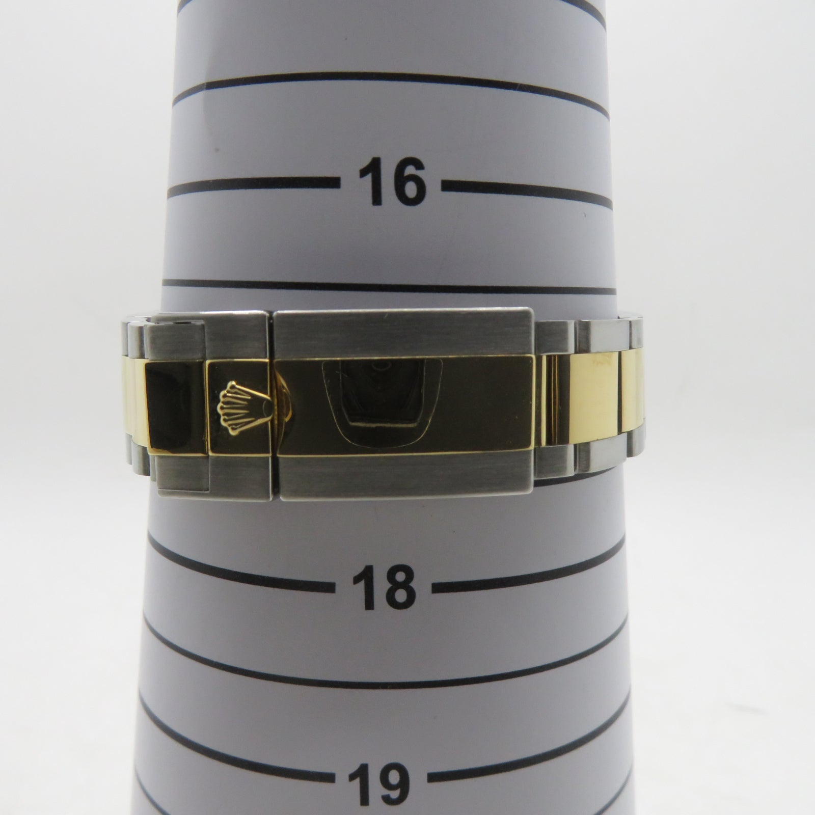 ROLEX GMT Master不鏽鋼/18K黃金自動機芯手錶黑色
