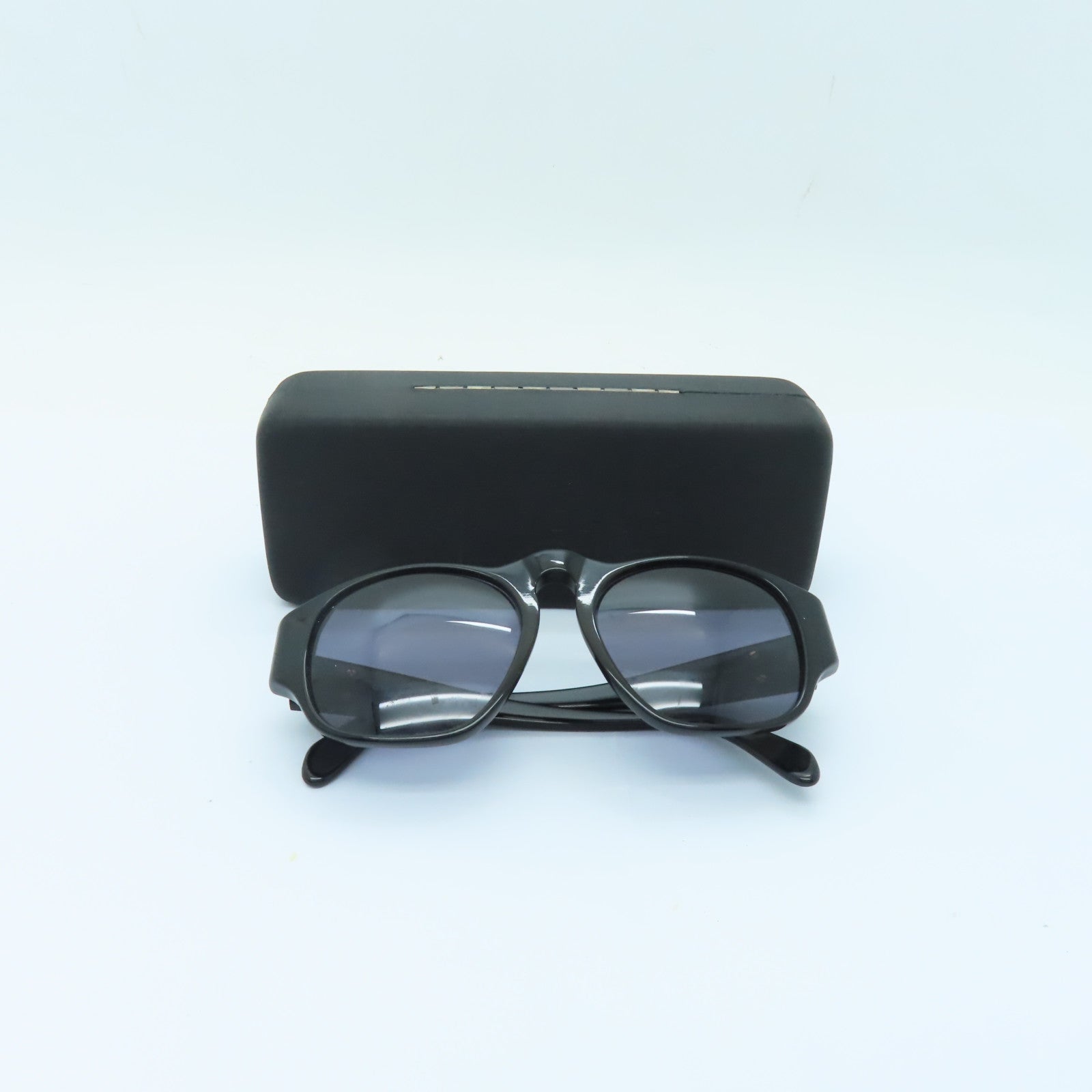 CHANEL PVC Sunglasses金扣太陽眼鏡黑色
