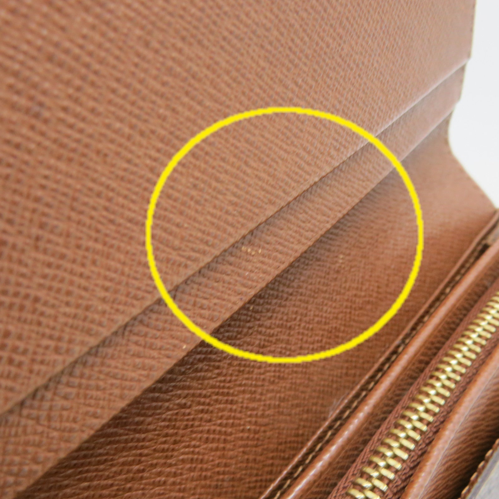 LOUIS VUITTON Monogram Portefeille Tresor Wallet brown