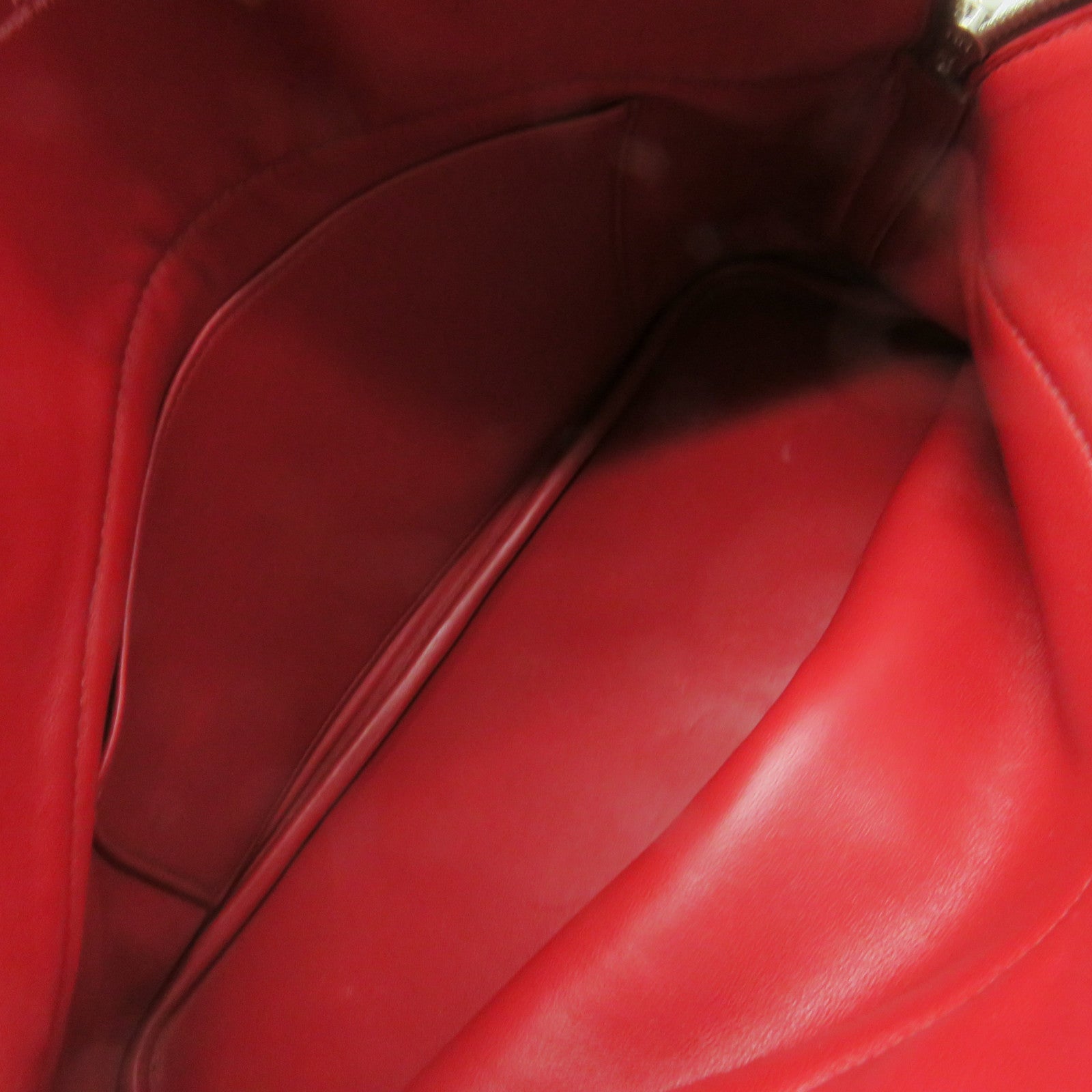 HERMES Clemence皮革Bolide 31銀扣手挽肩背袋紅色