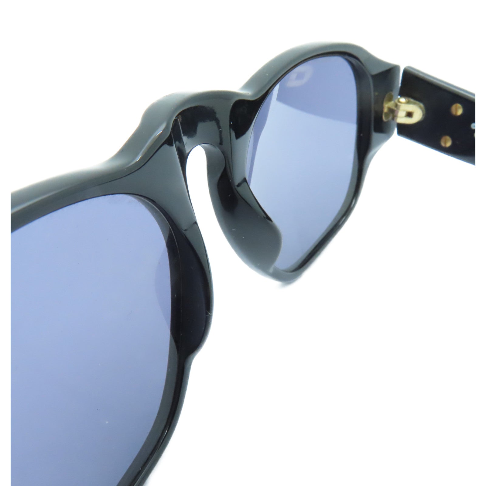 CHANEL PVC Sunglasses金扣太陽眼鏡黑色