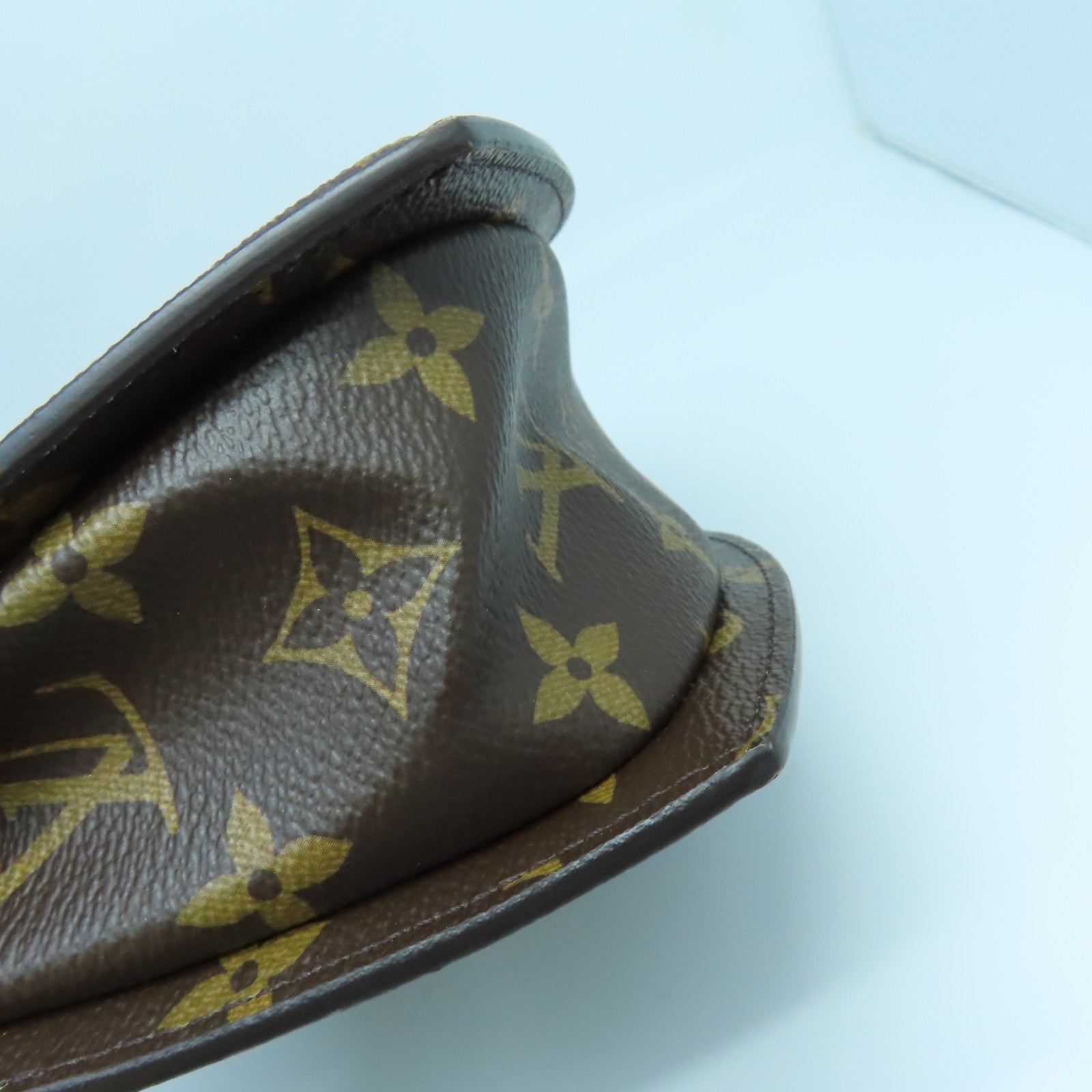LOUIS VUITTON Monogram Tilsitt金扣手挽肩背兩用袋啡色/黑色