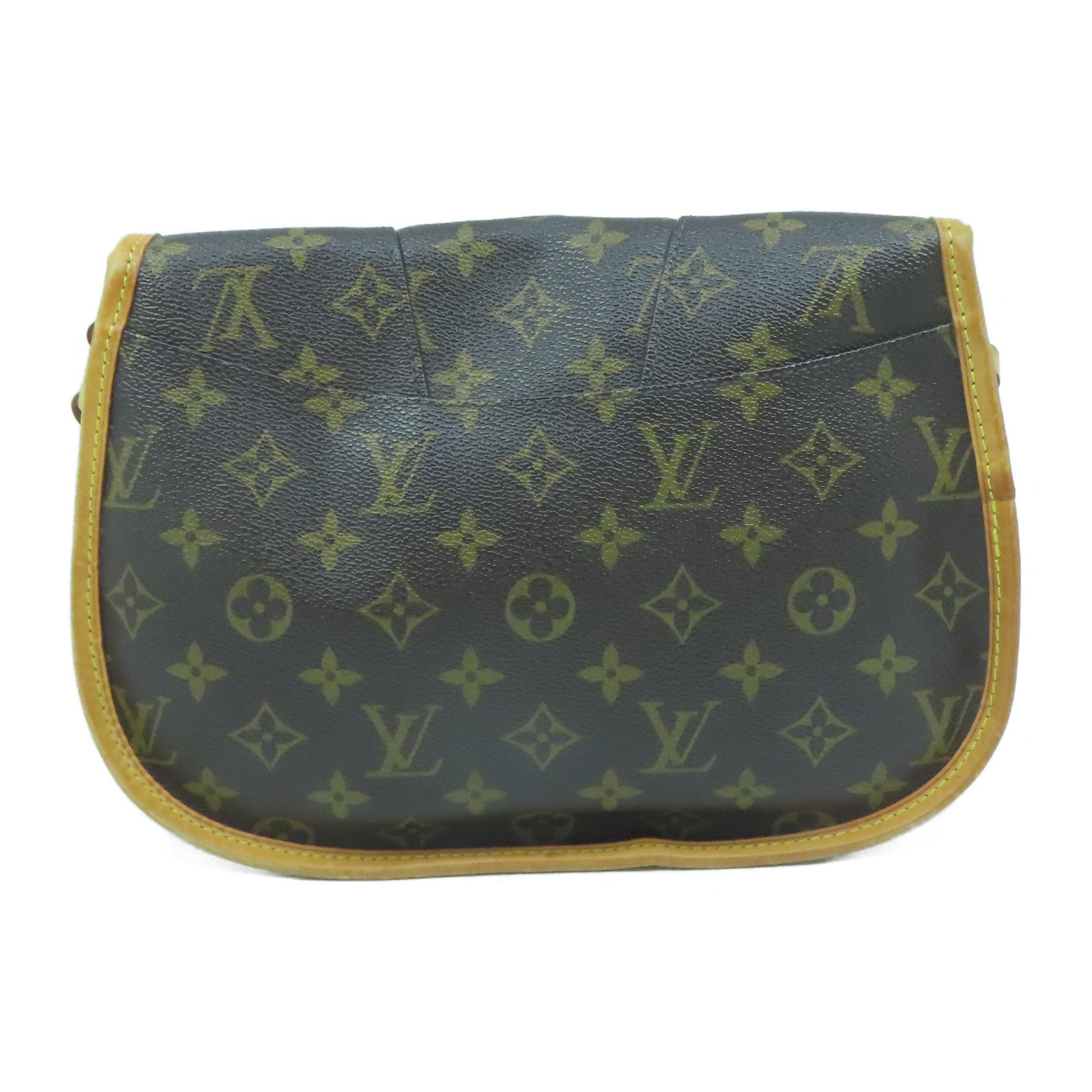 LOUIS VUITTON Monogram Menilmontant PM金扣肩背袋啡色